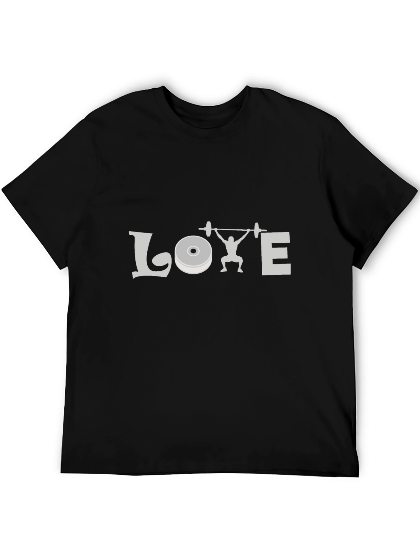 Love Weightlifting Black T-Shirt