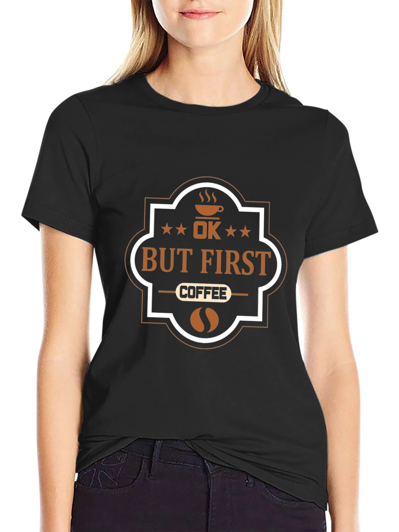 But First Coffee Graphic T-Shirt