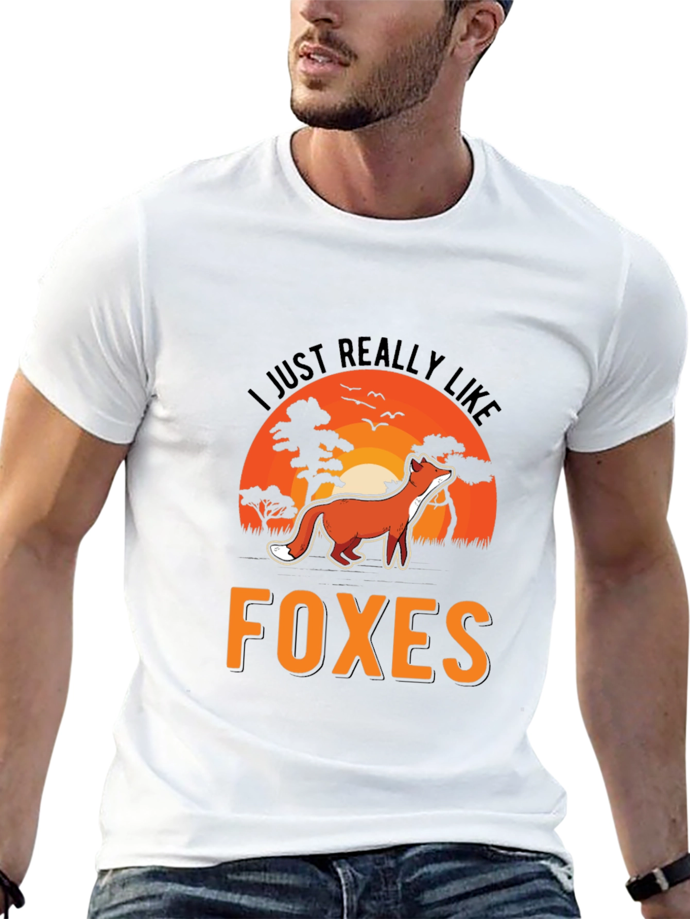Fox Lover T-Shirt: I Just Really Like Foxes