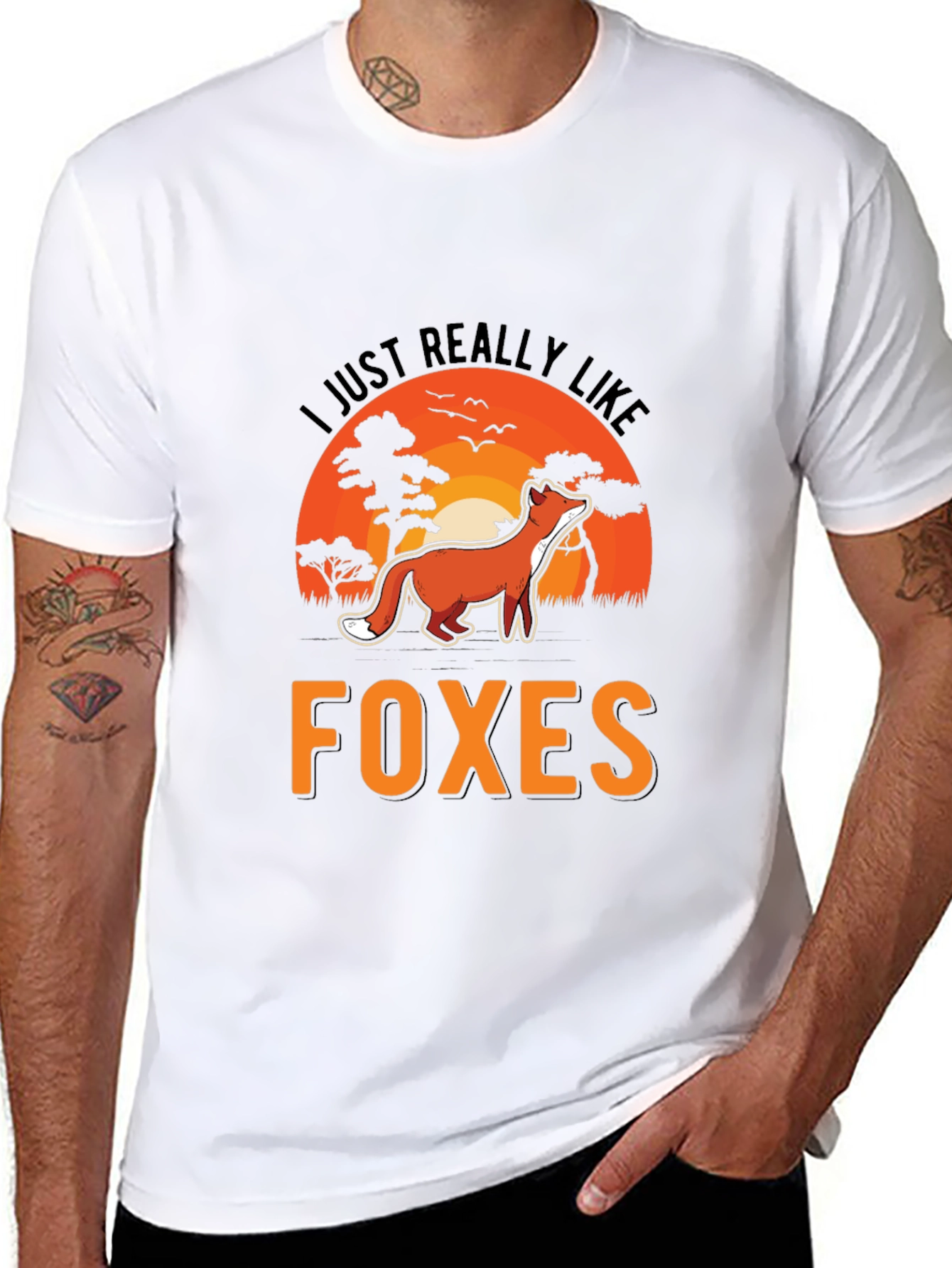 Fox Lover T-Shirt: I Just Really Like Foxes