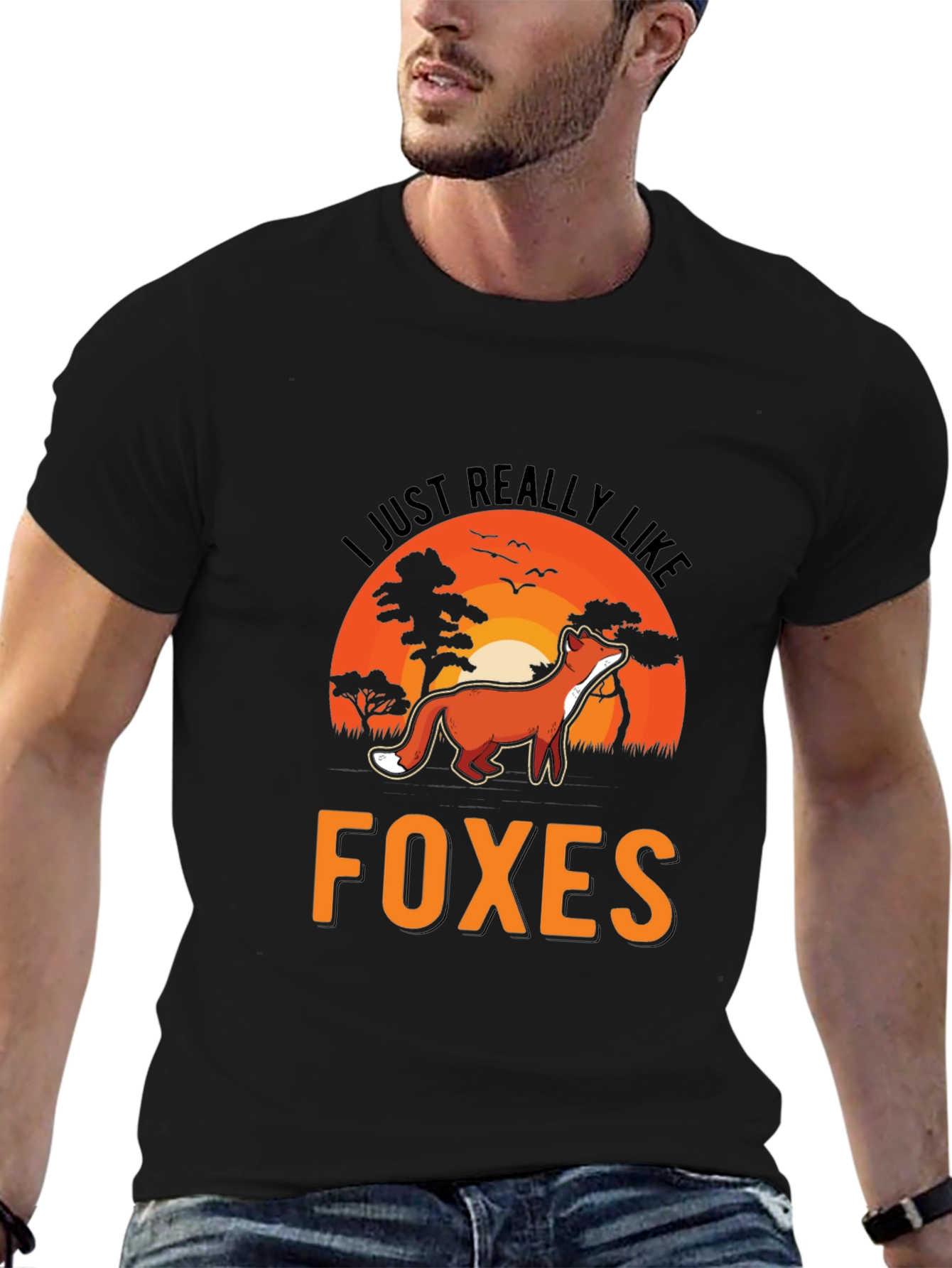 Fox Lover T-Shirt: I Just Really Like Foxes
