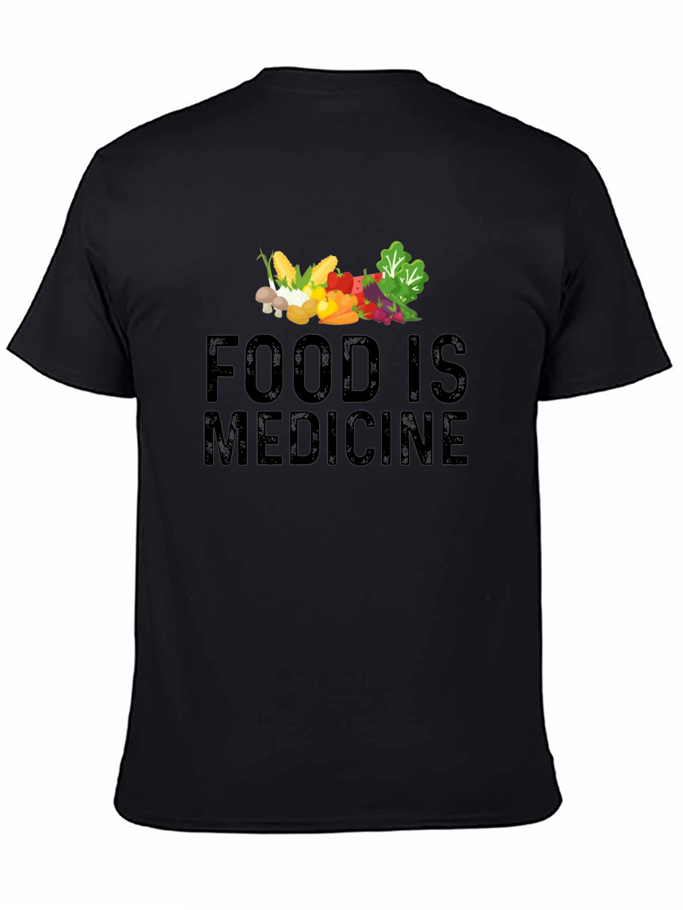 Food is Medicine T-Shirt - Healthy Lifestyle Tee