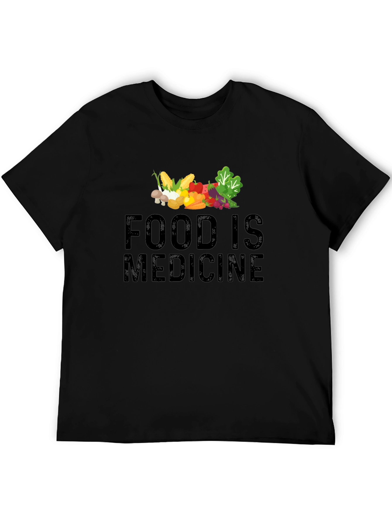 Food is Medicine T-Shirt - Healthy Lifestyle Tee