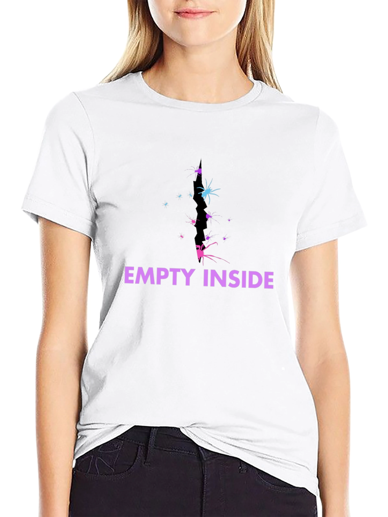 Empty Inside Graphic T-Shirt