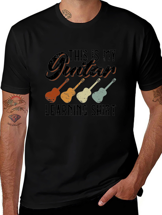 Guitar Learning T-Shirt - Musician Tee