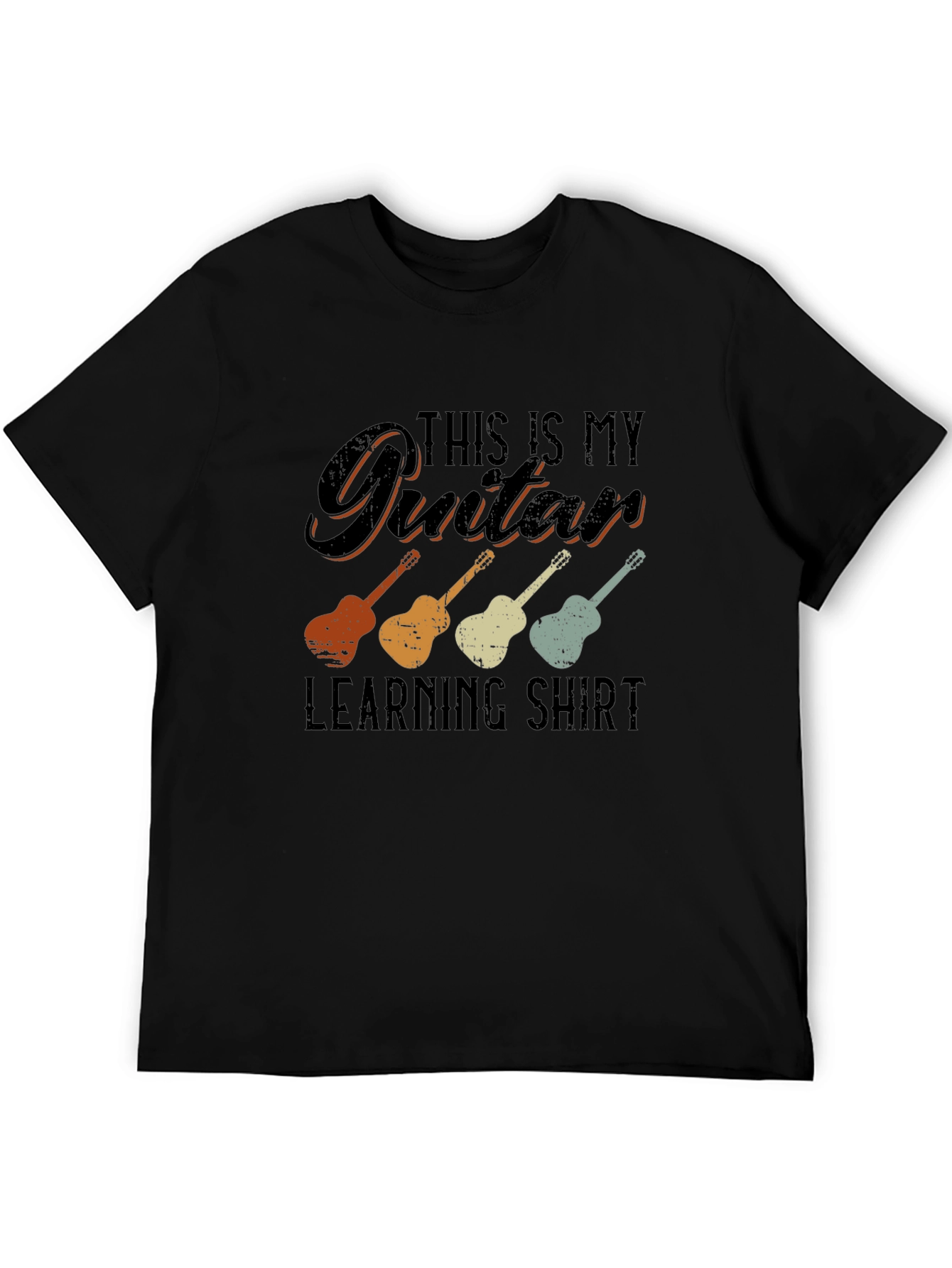 Guitar Learning T-Shirt - Musician Tee