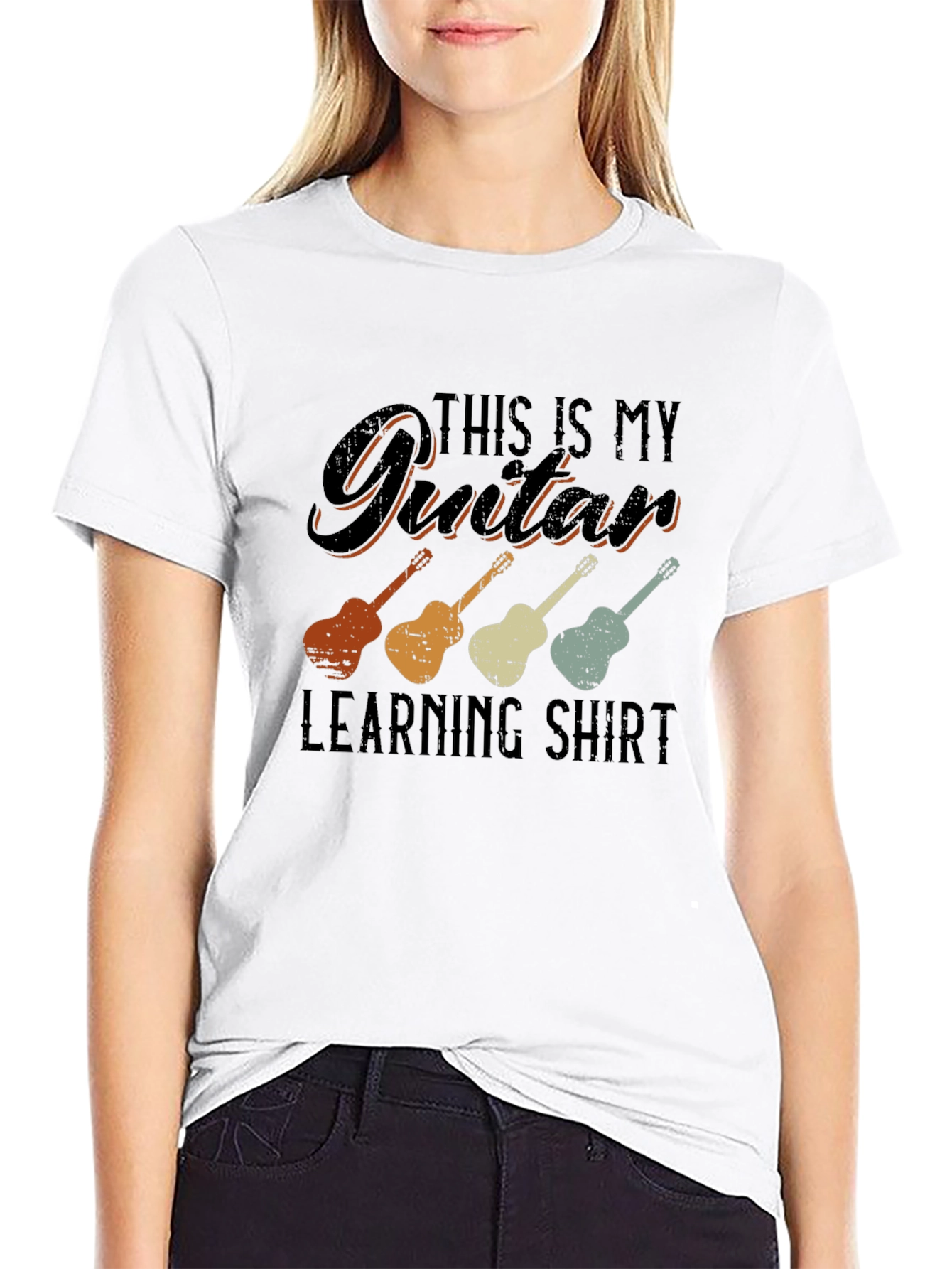 Guitar Learning T-Shirt - Musician Tee
