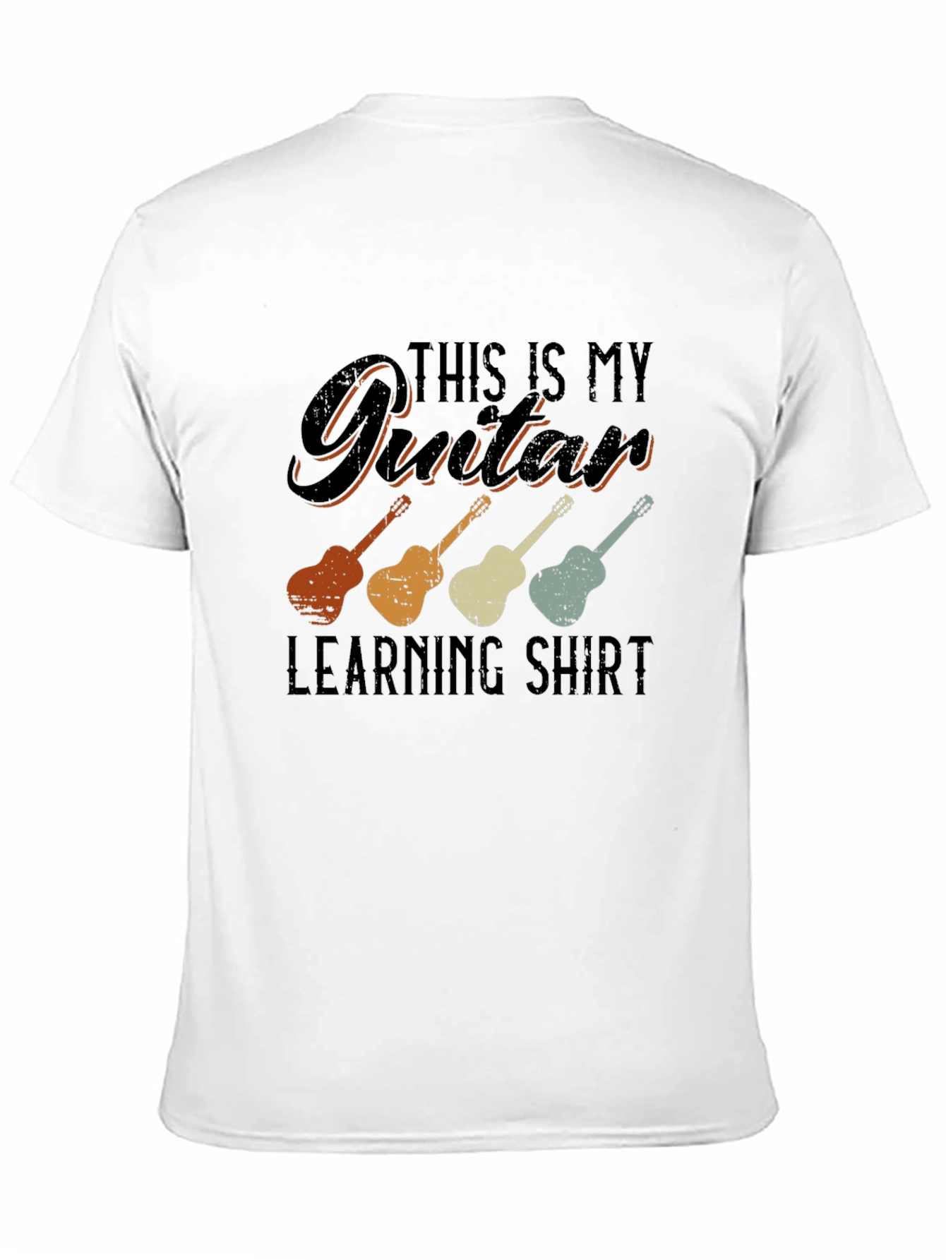 Guitar Learning T-Shirt - Musician Tee