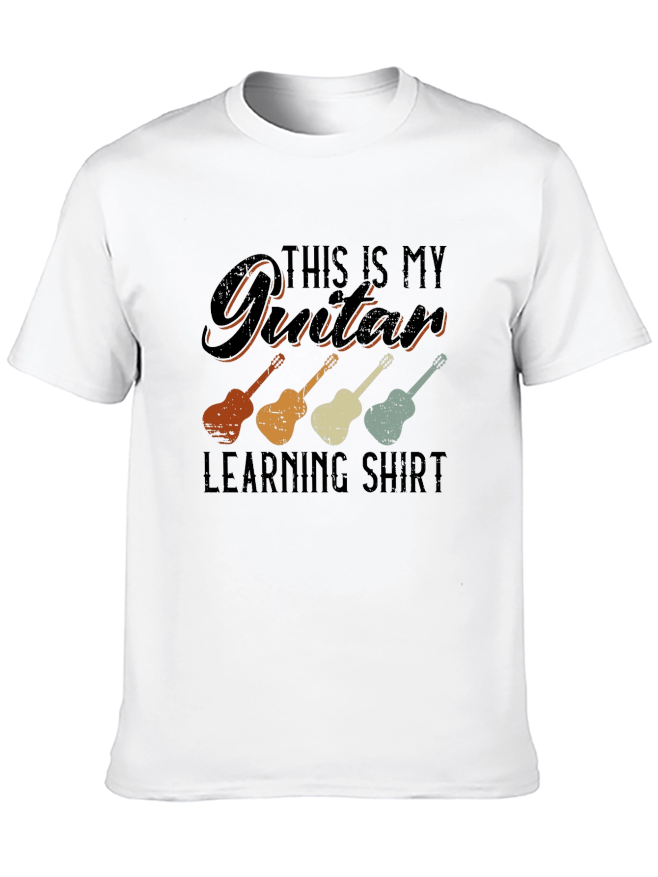 Guitar Learning T-Shirt - Musician Tee
