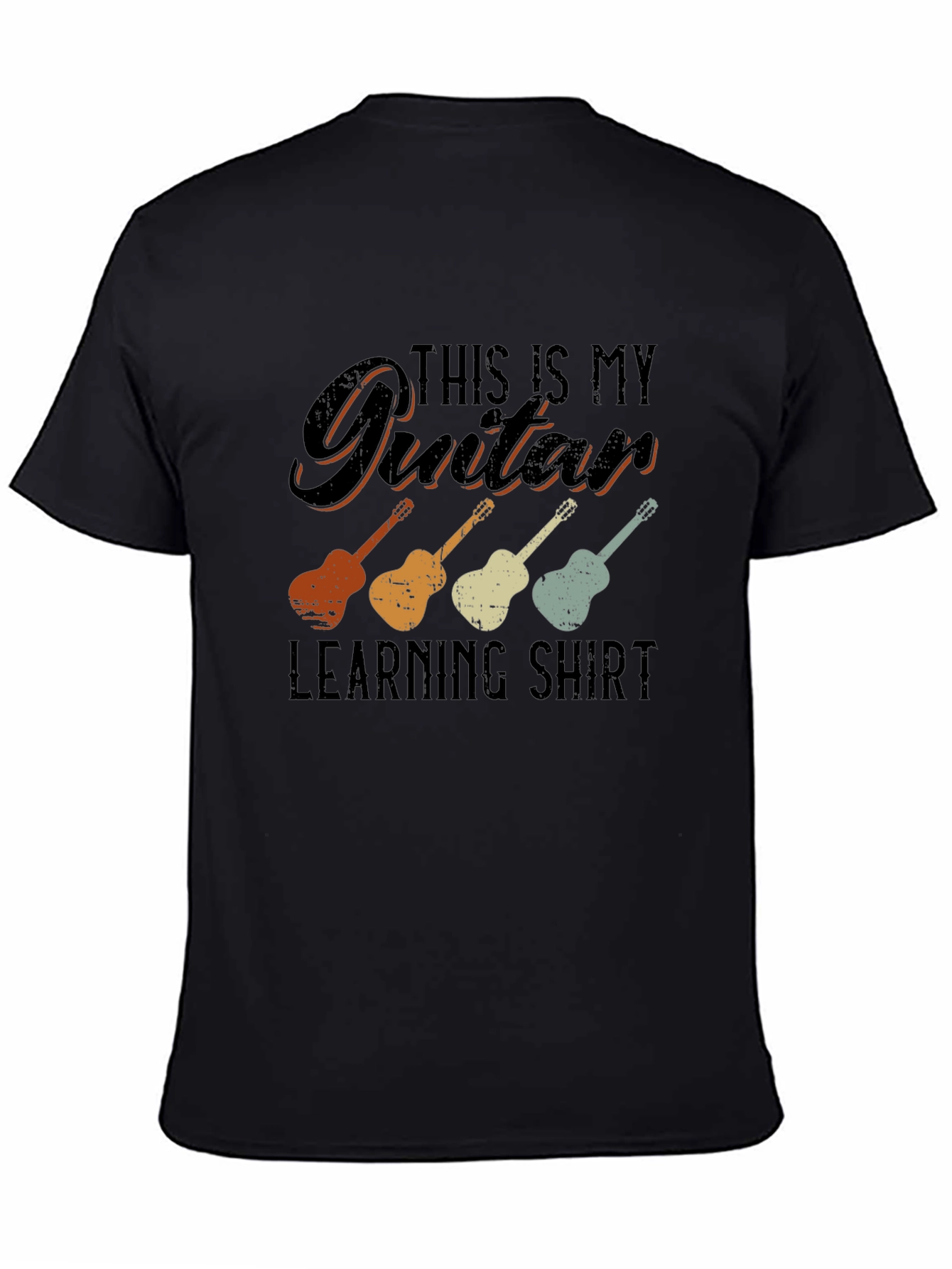 Guitar Learning T-Shirt - Musician Tee
