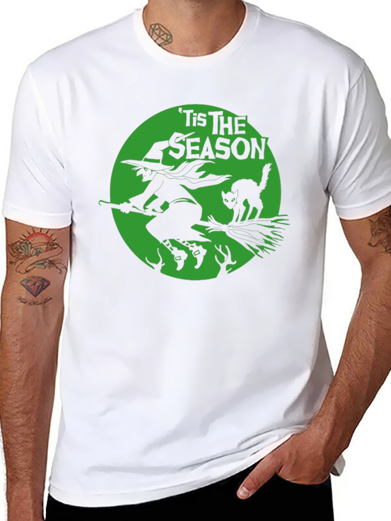 Tis the Season Witch T-Shirt - Halloween Tee