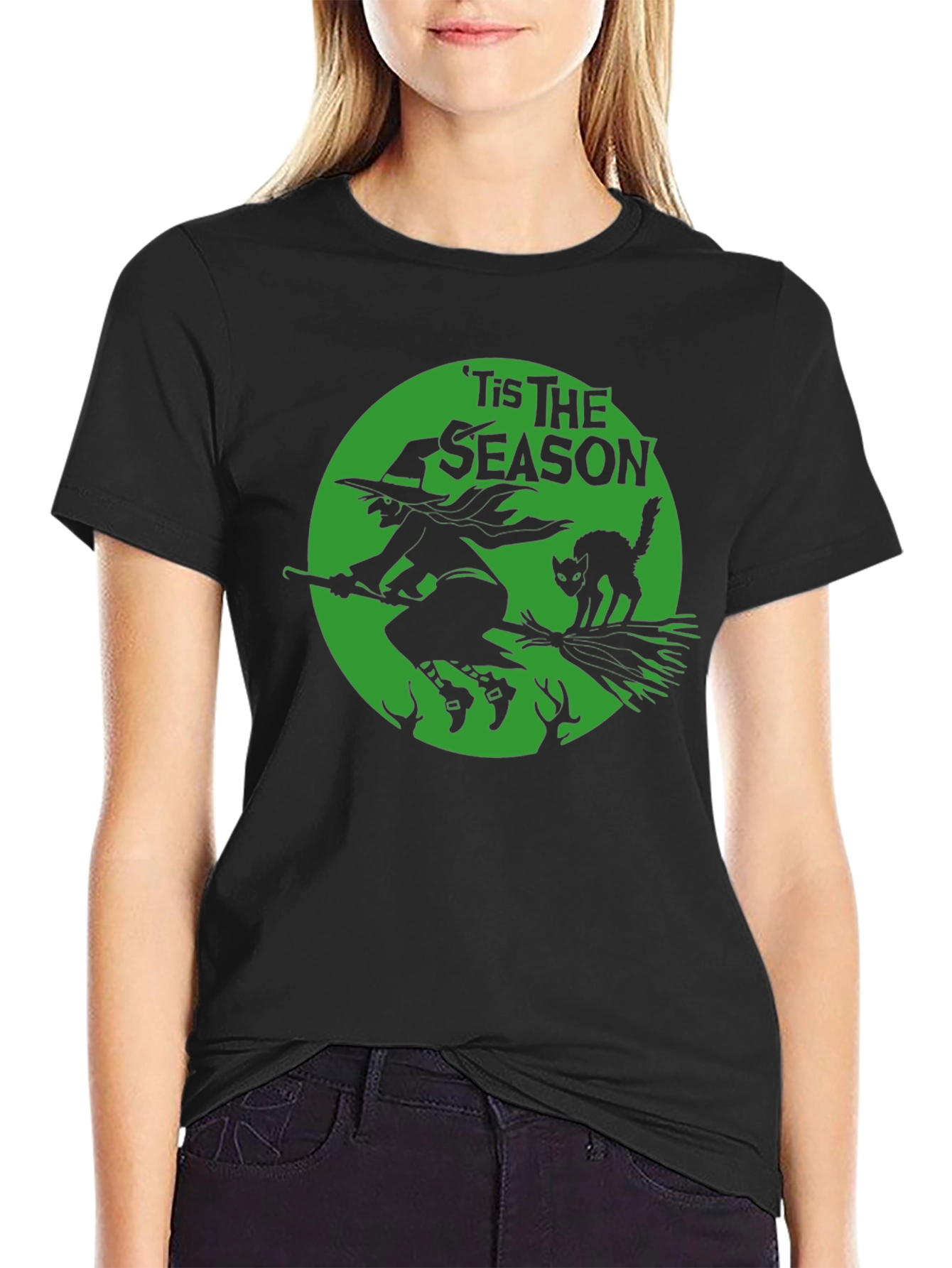 Tis the Season Witch T-Shirt - Halloween Tee