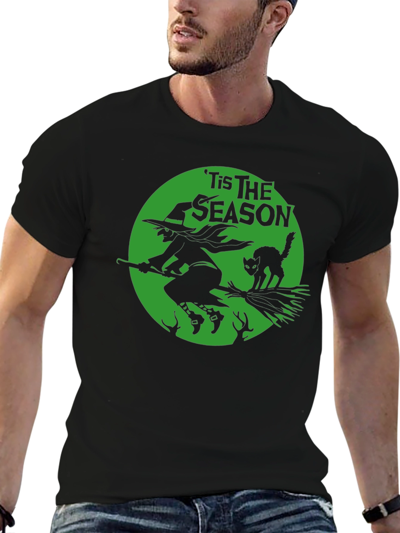 Tis the Season Witch T-Shirt - Halloween Tee