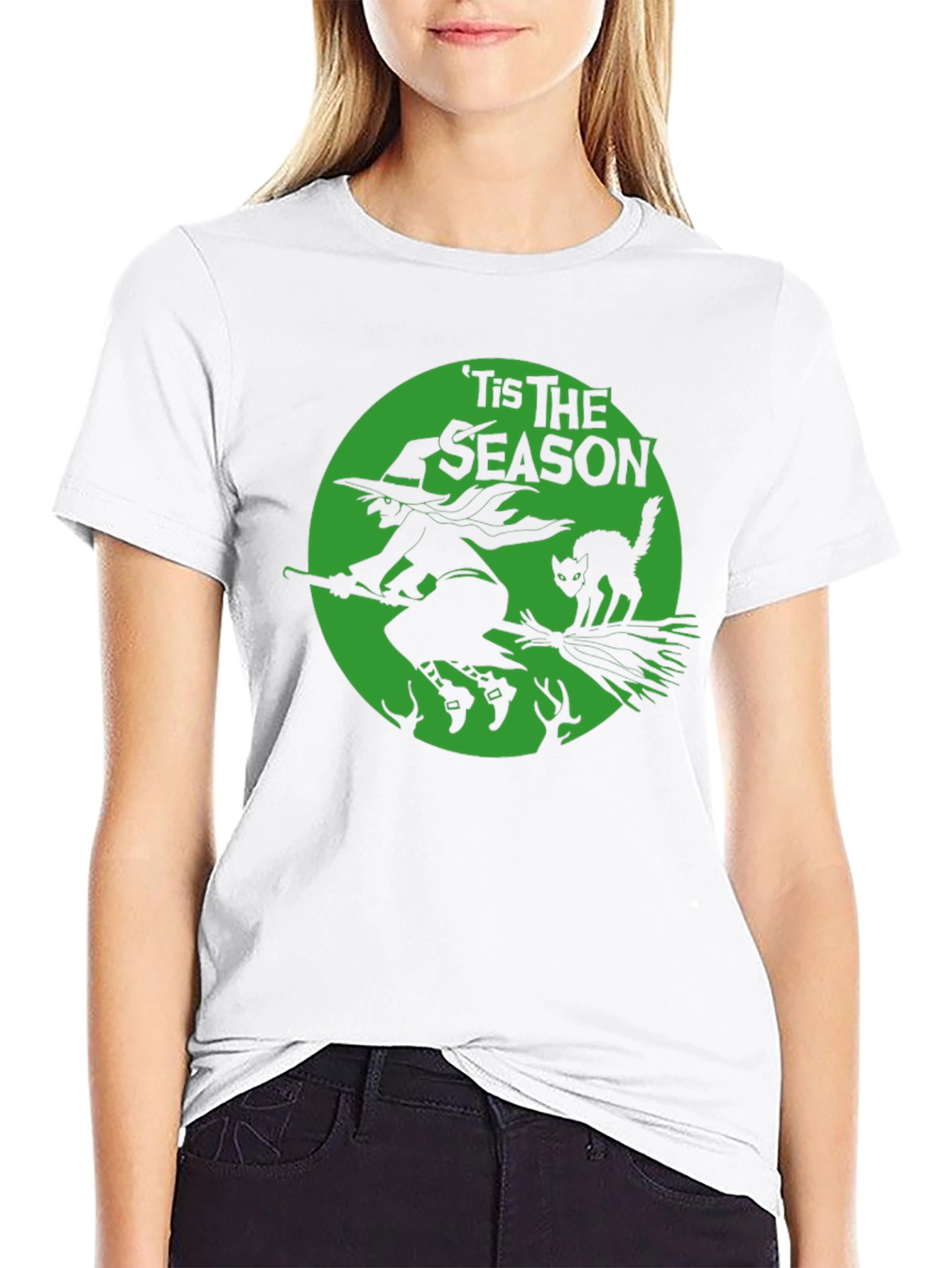 Tis the Season Witch T-Shirt - Halloween Tee