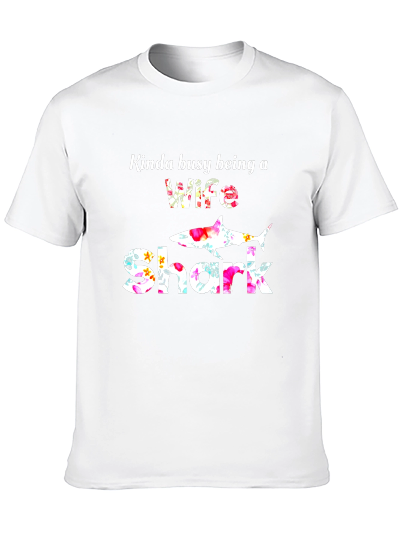 Wife Shark Graphic T-Shirt