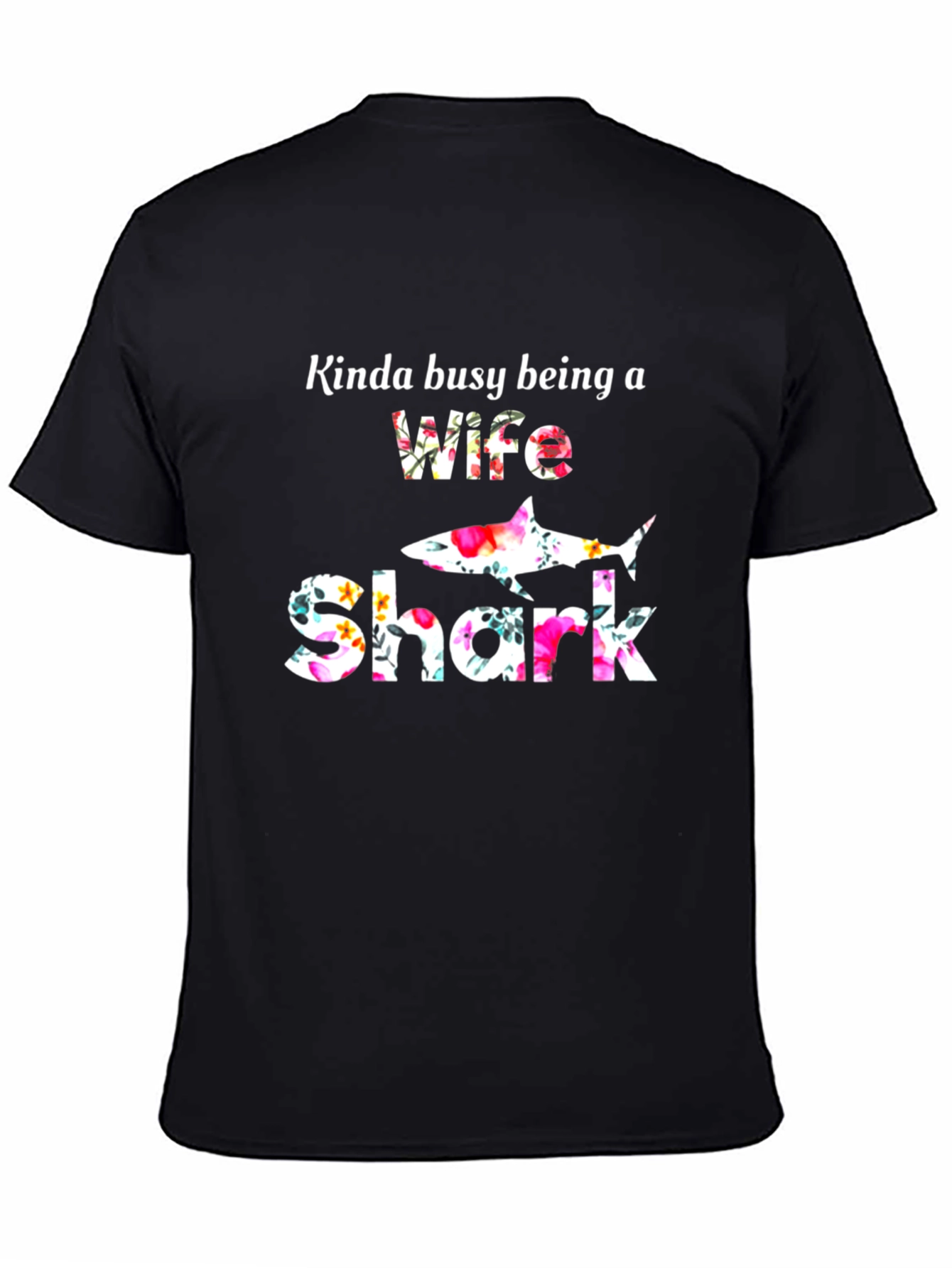 Wife Shark Graphic T-Shirt