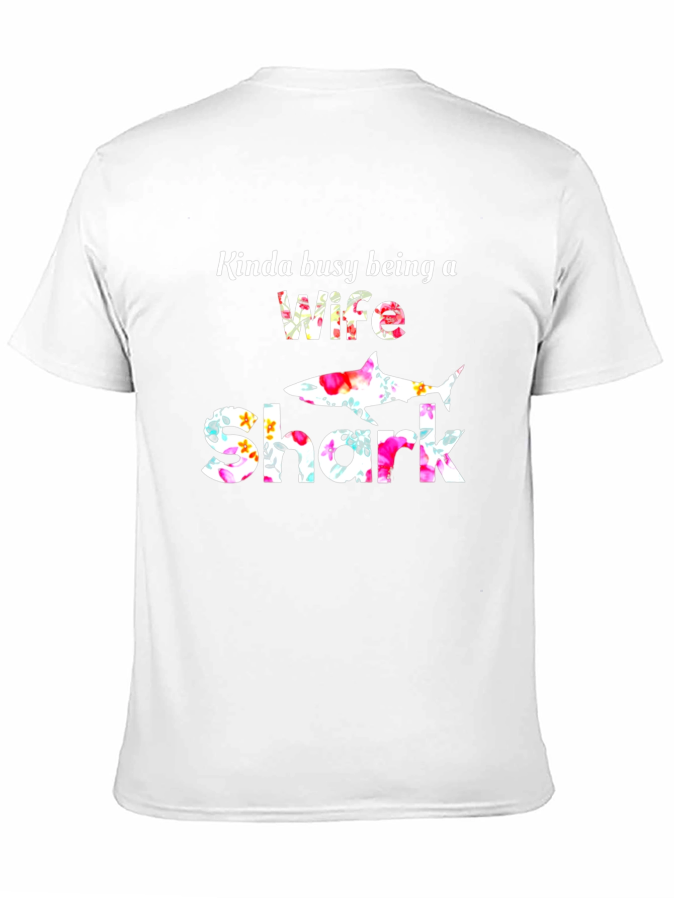 Wife Shark Graphic T-Shirt