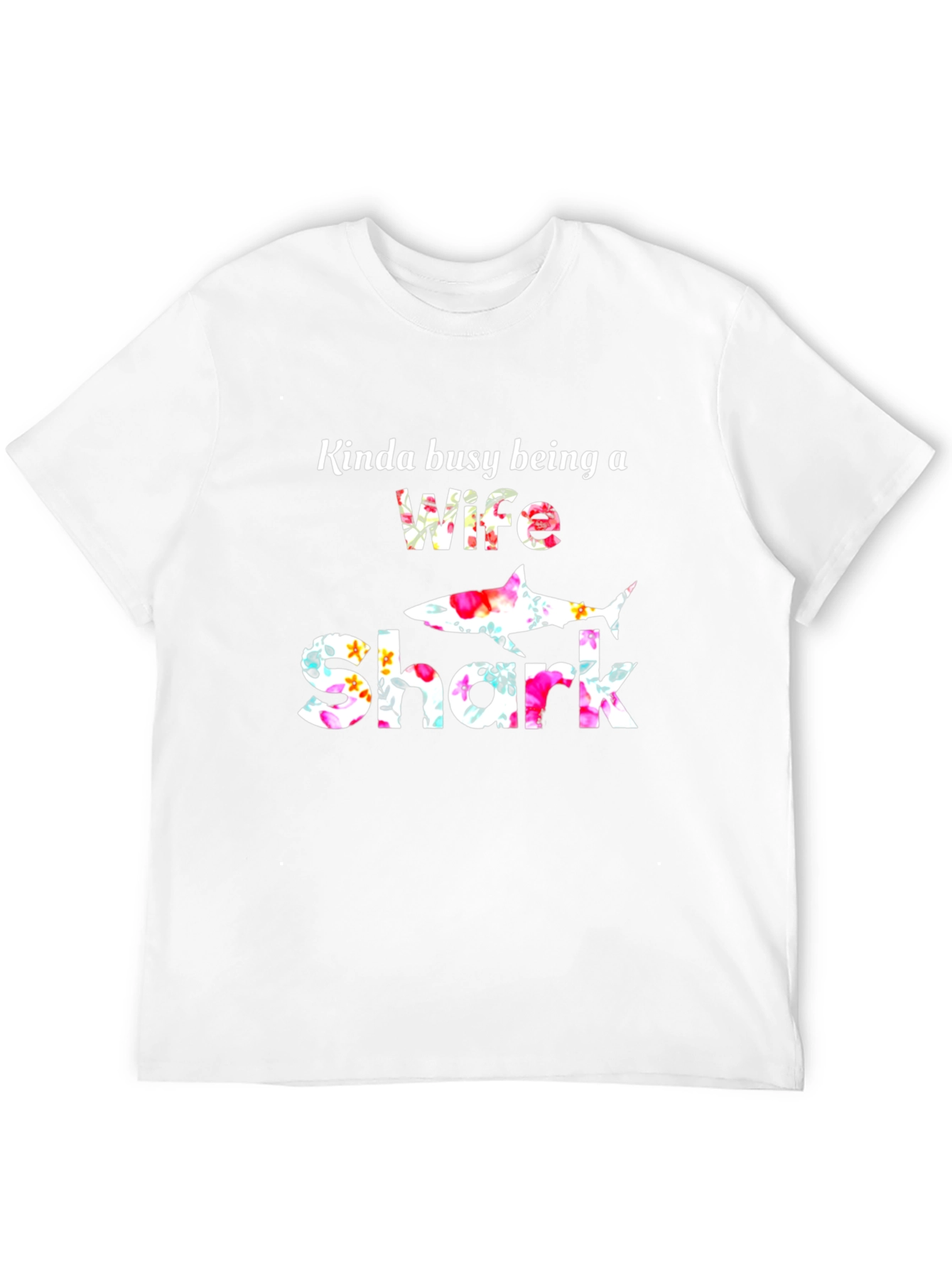 Wife Shark Graphic T-Shirt