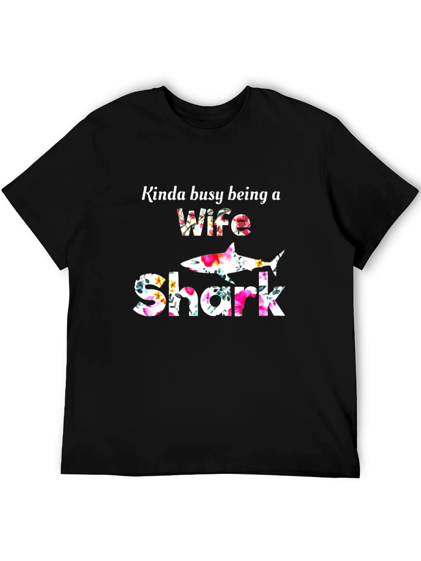 Wife Shark Graphic T-Shirt