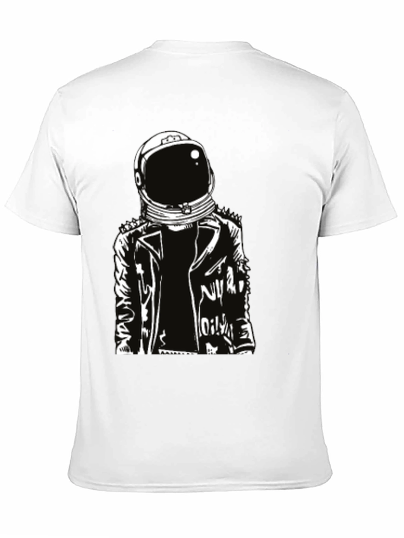 Astronaut Graphic Print T-Shirt - Cool Space Tee