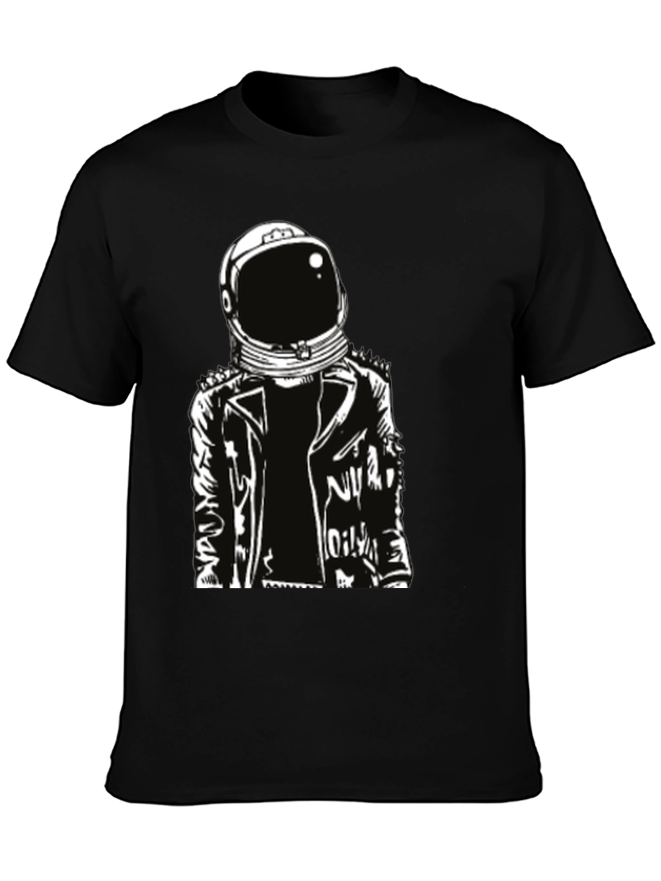 Astronaut Graphic Print T-Shirt - Cool Space Tee