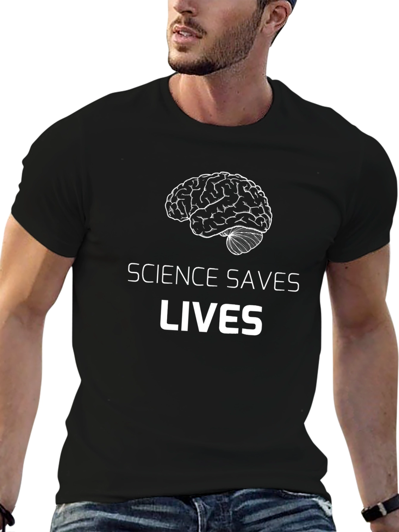 Science Saves Lives Graphic Tee