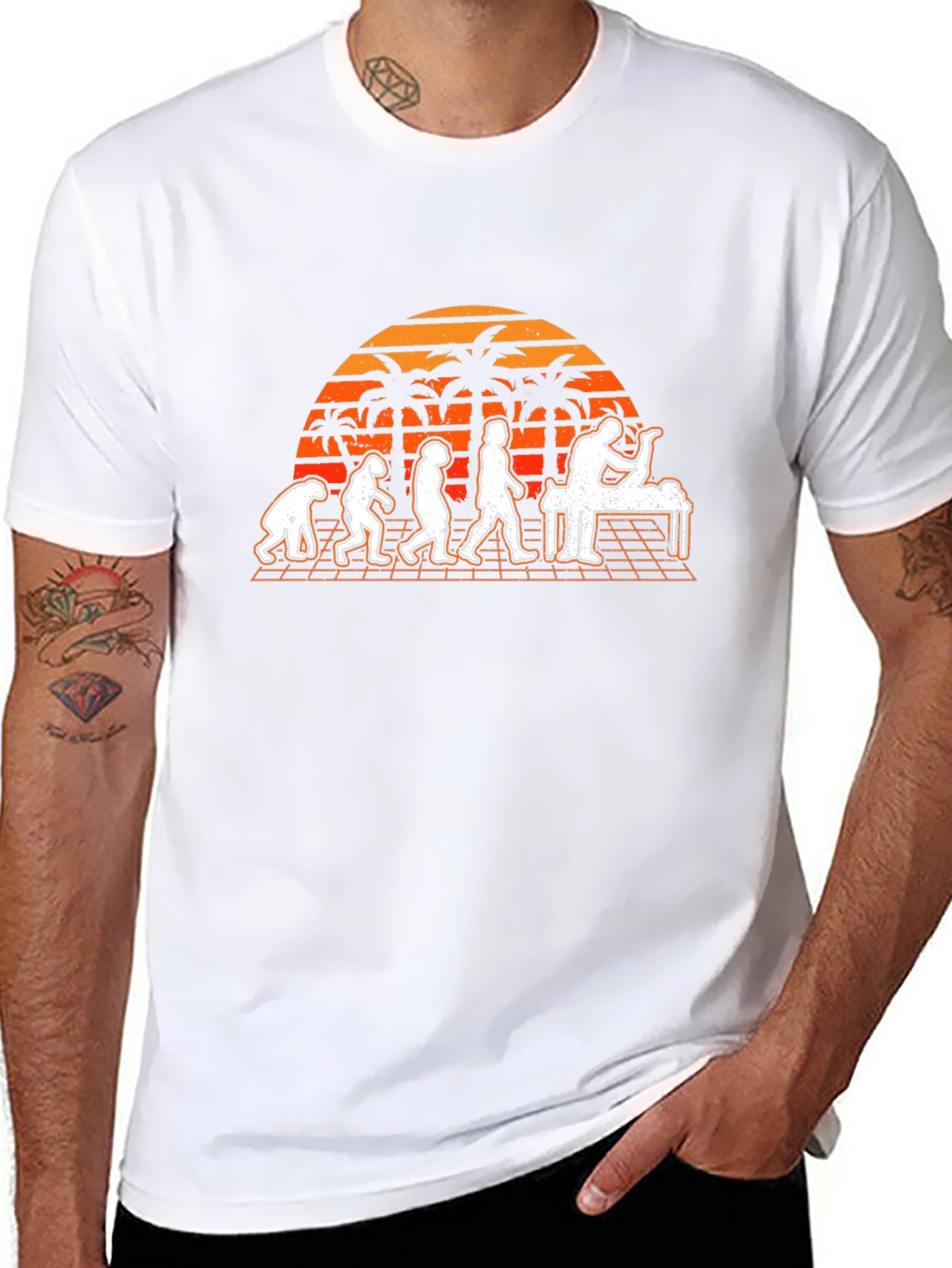 Evolution Massage Therapy Black Graphic T-Shirt