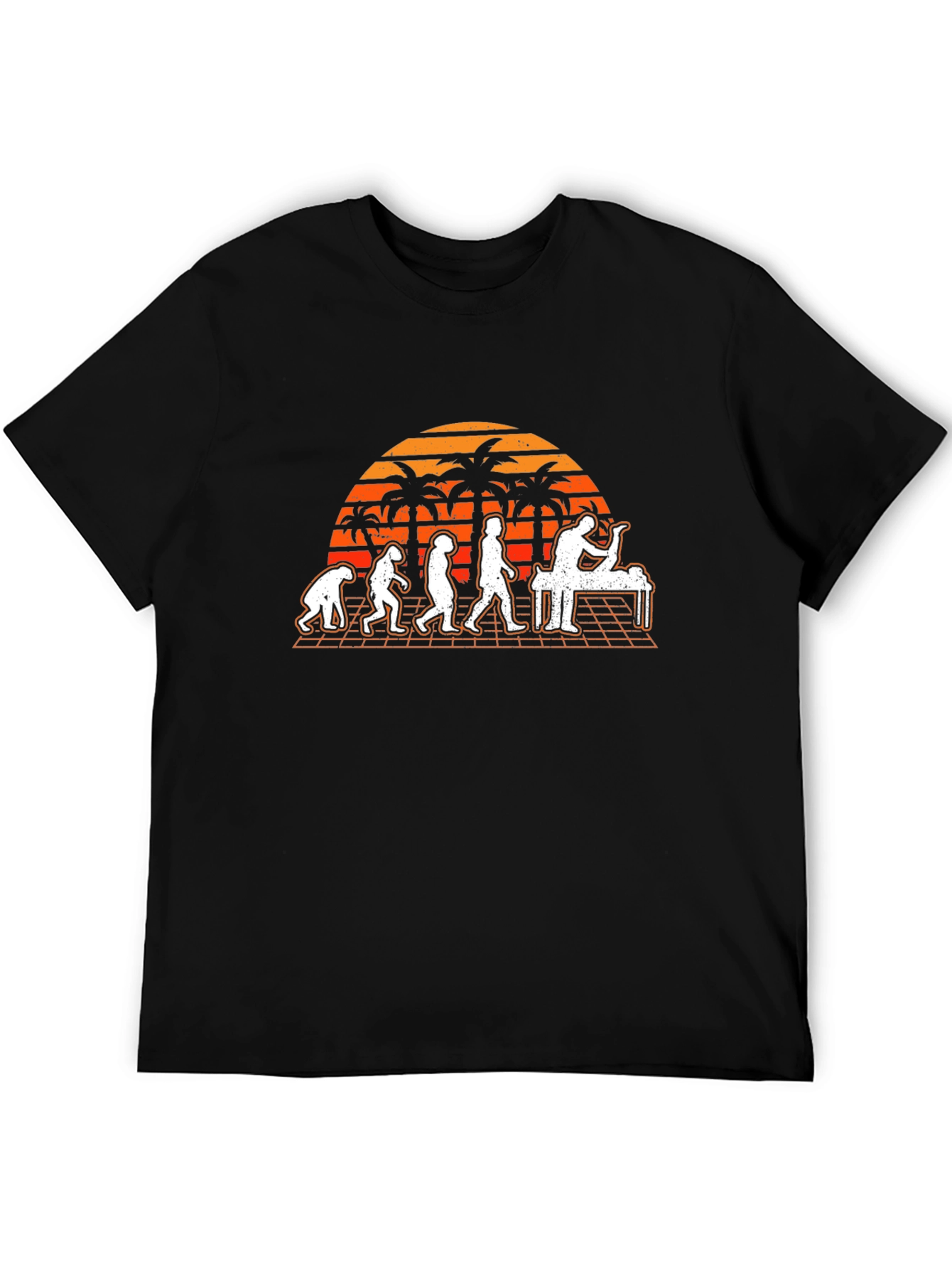 Evolution Massage Therapy Black Graphic T-Shirt