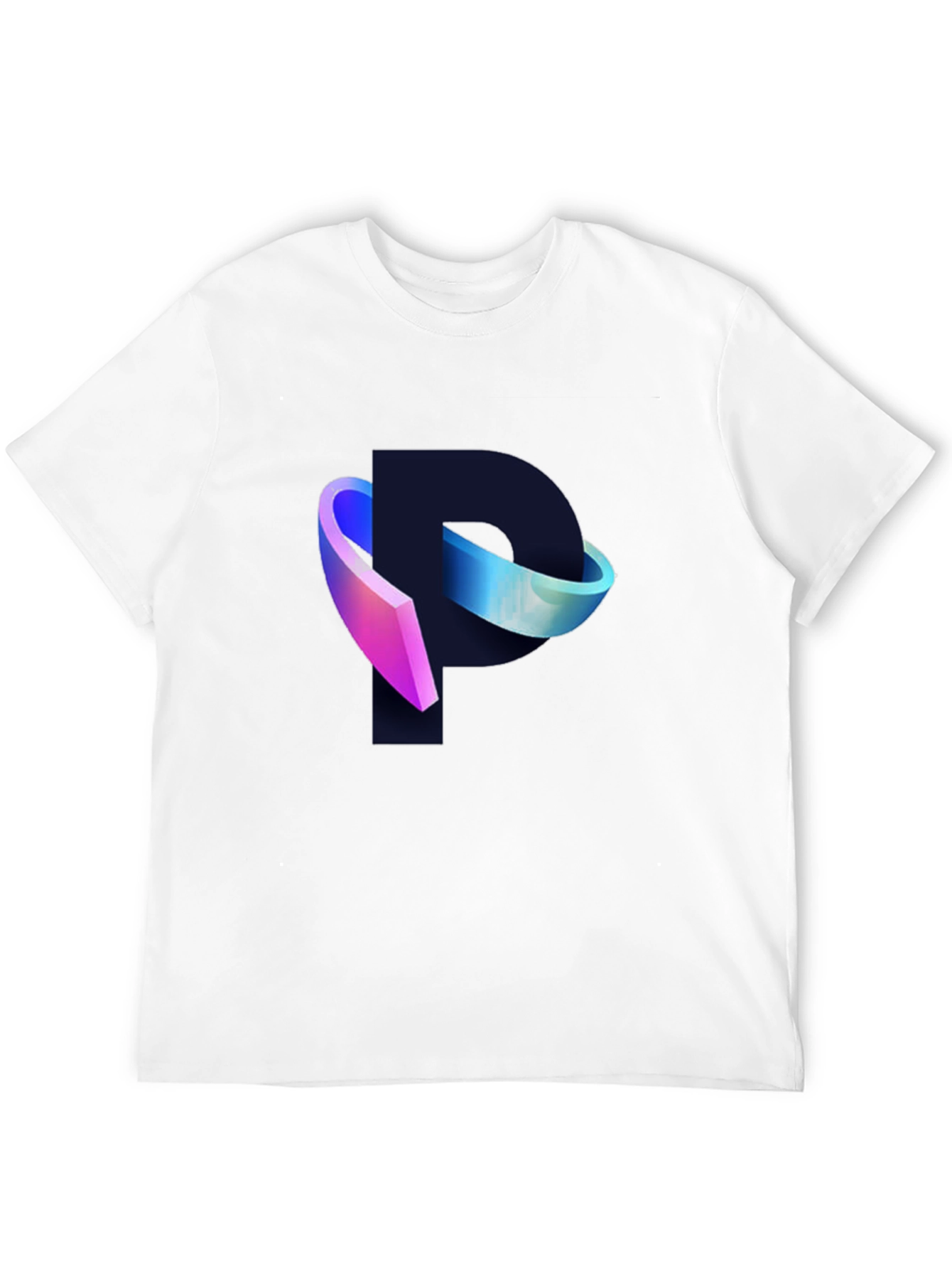 Modern P Logo Black T-Shirt