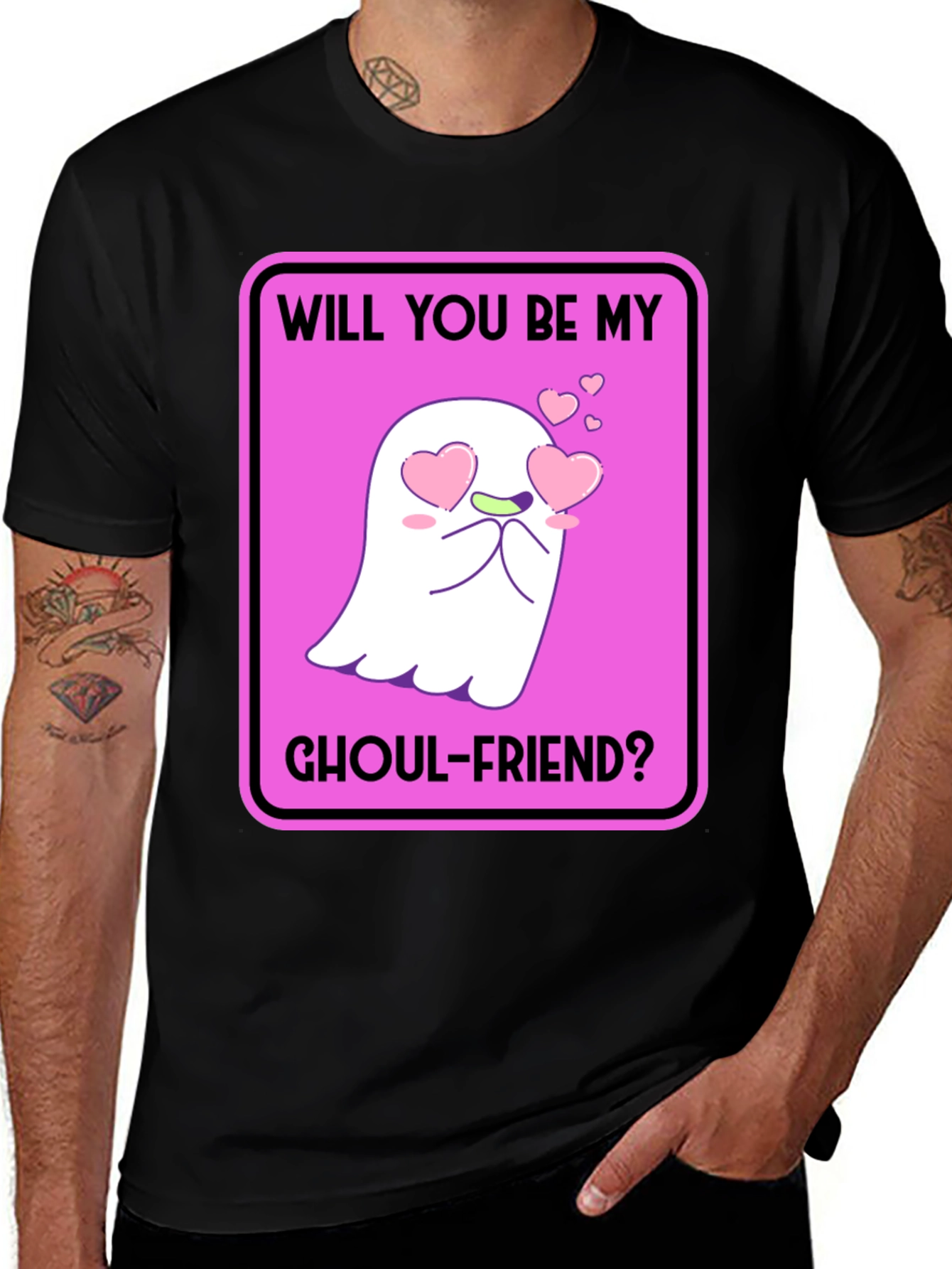 Ghoul-Friend Graphic Tee - Spooky Season Love