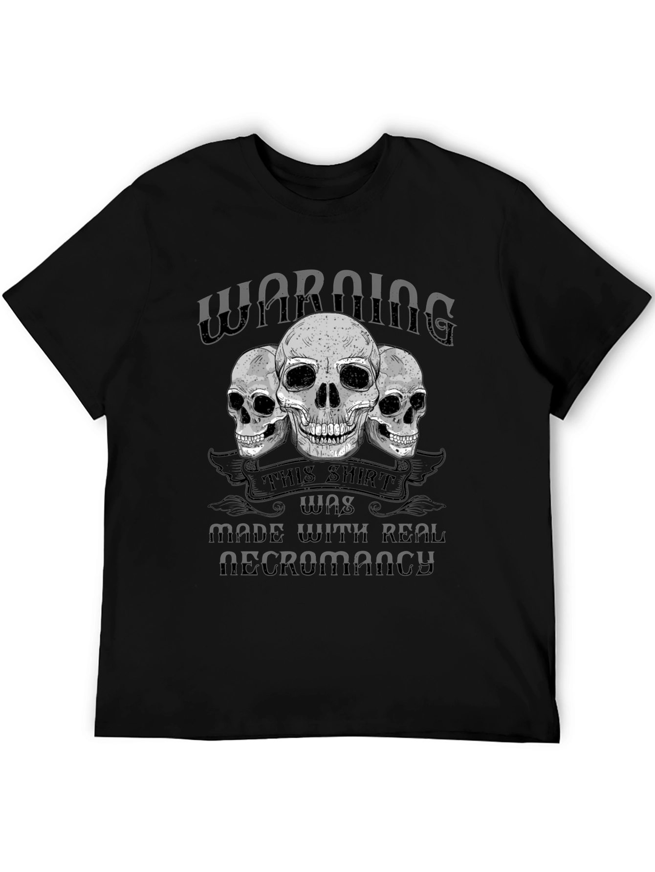 Necromancy T-Shirt | Skull Graphic Tee