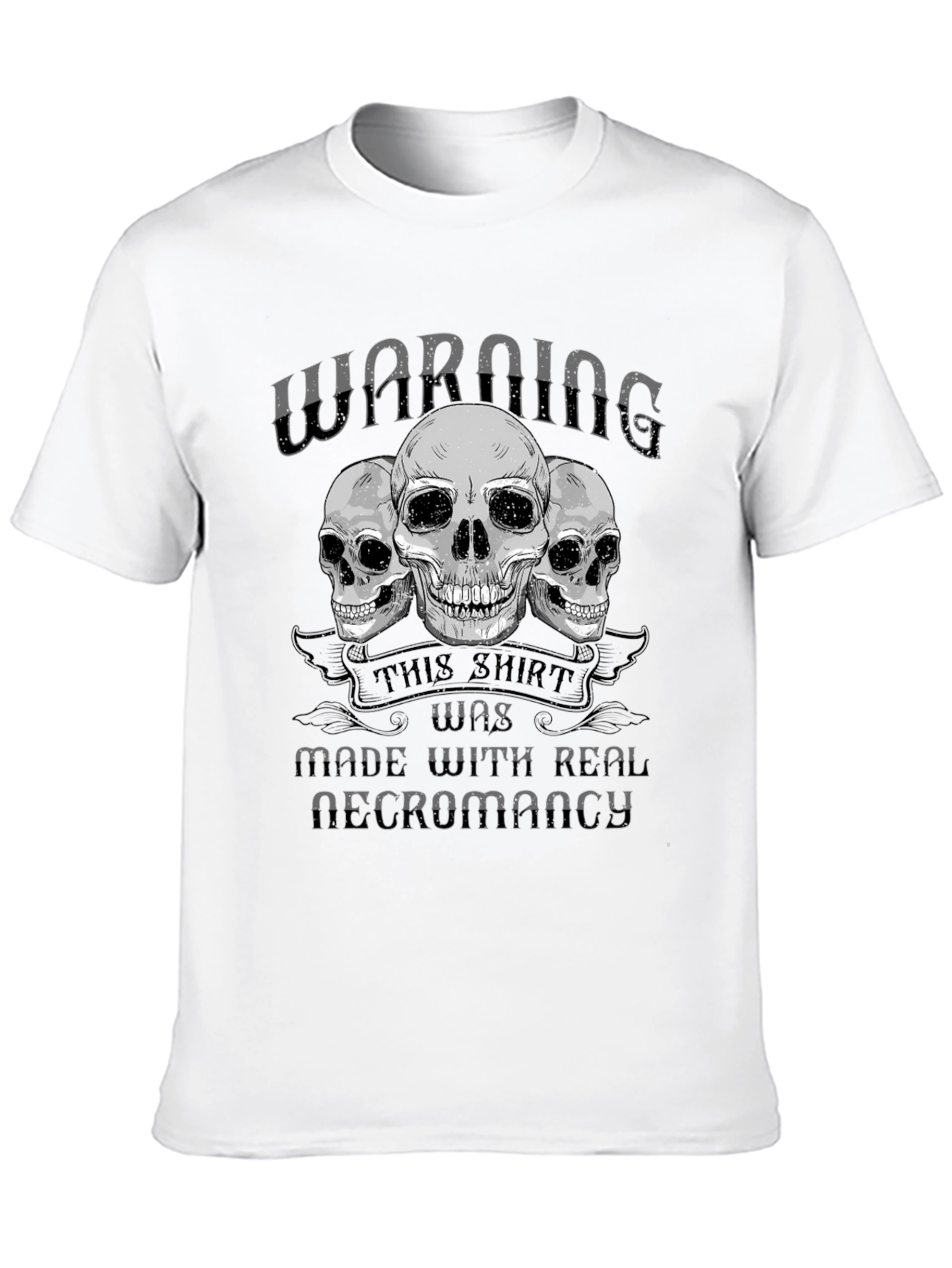 Necromancy T-Shirt | Skull Graphic Tee