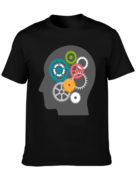 Thinking Gears T-Shirt - Brain Power Tee