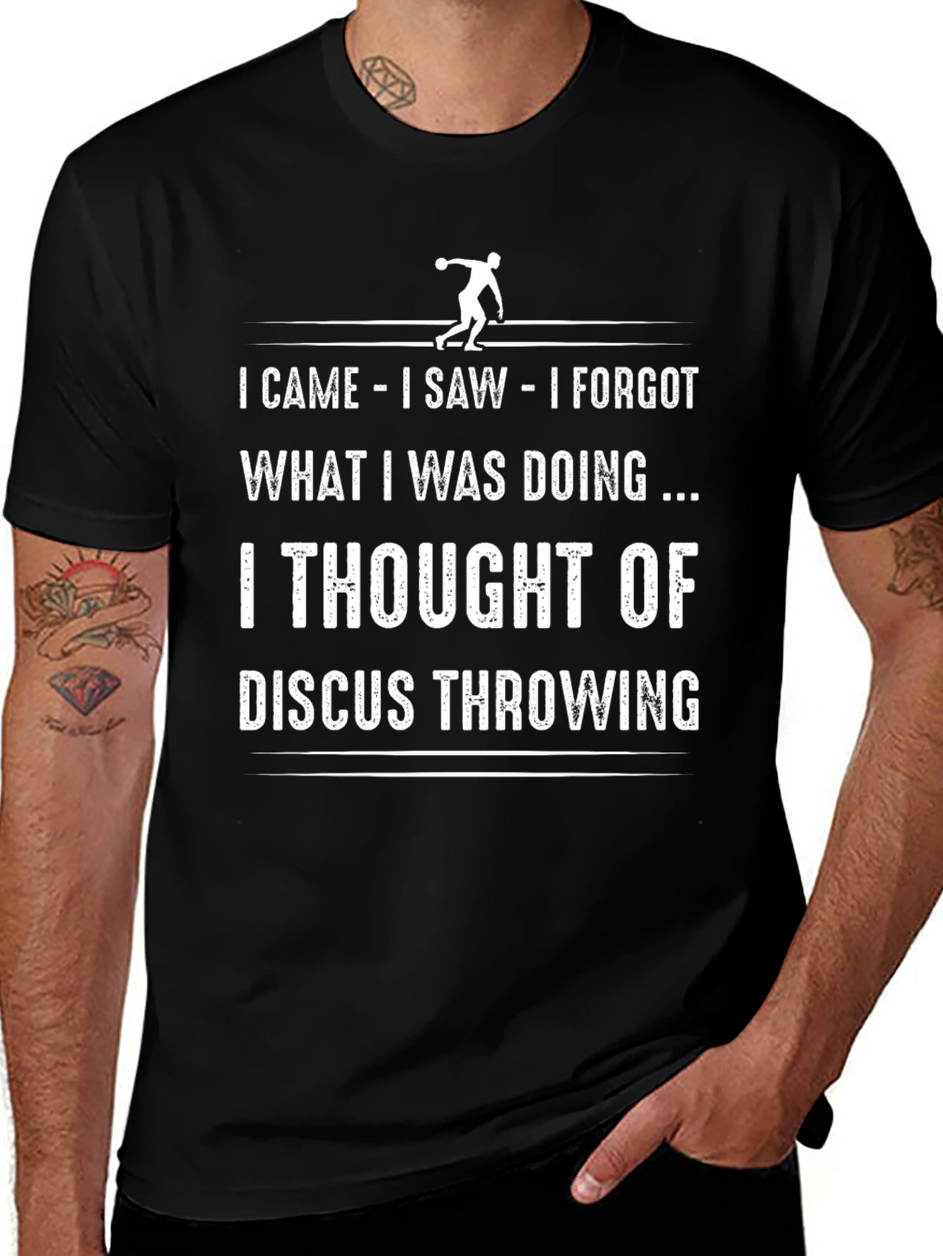 Funny Discus Throwing T-Shirt