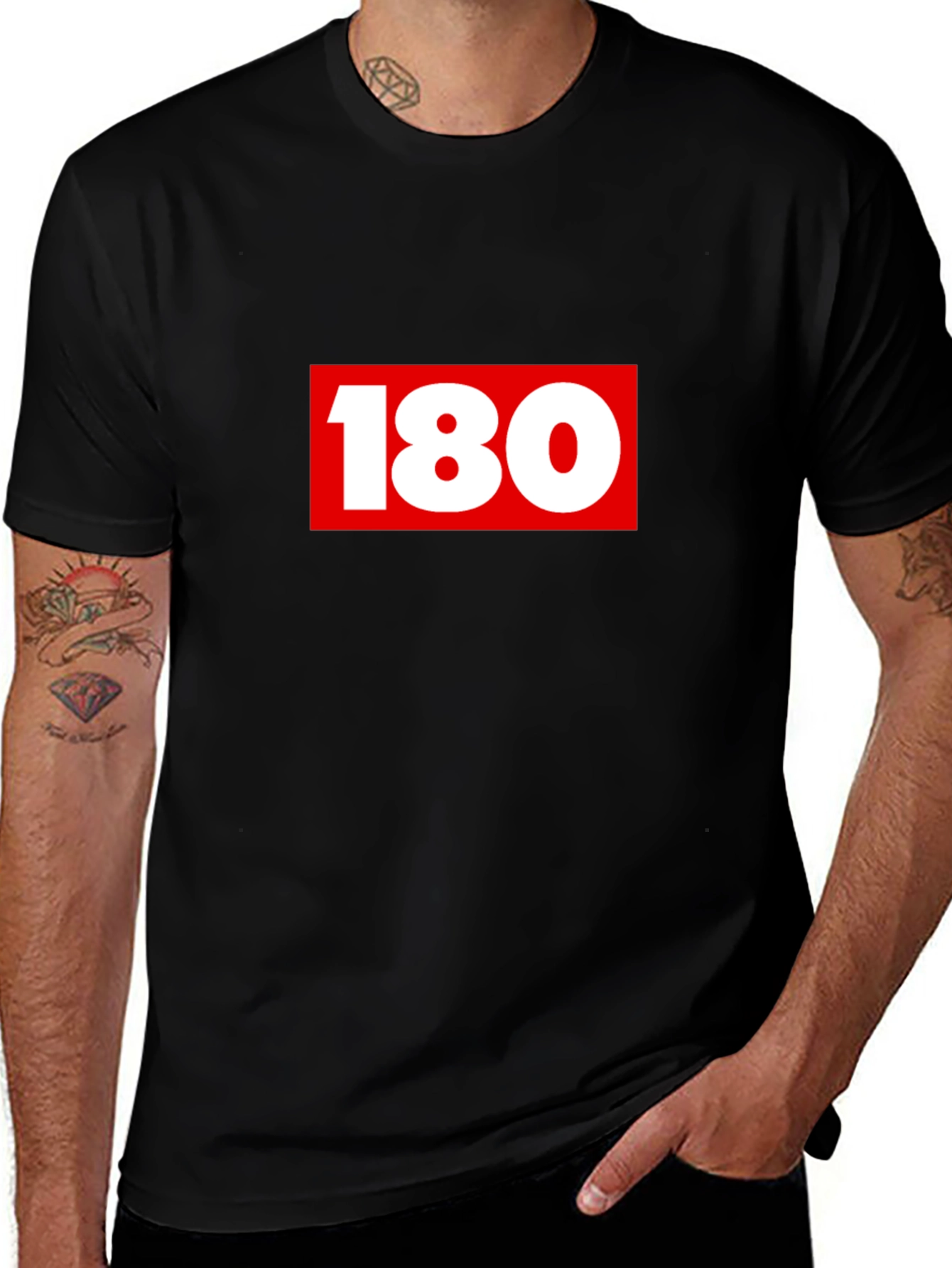 180 Graphic Tee - Bold Statement Shirt