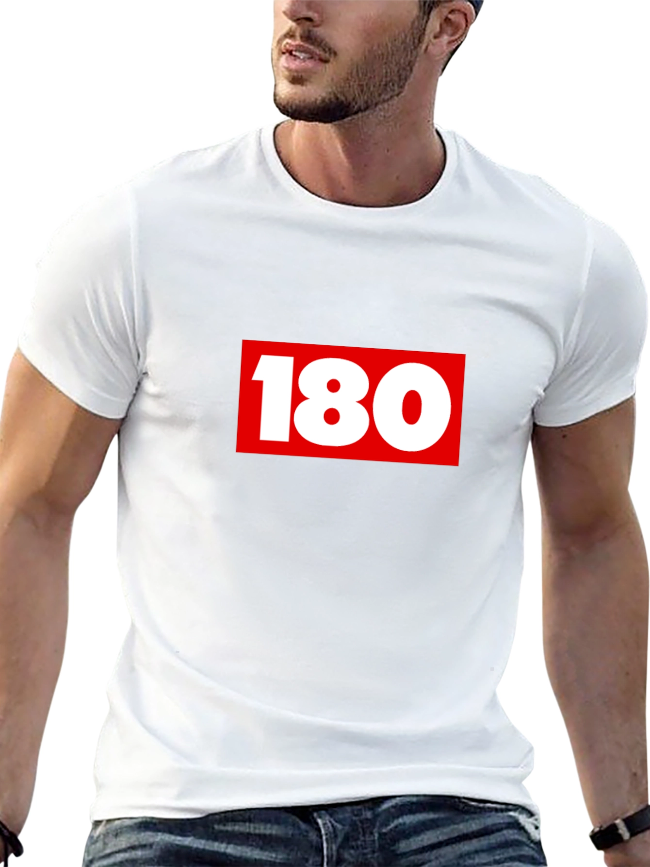 180 Graphic Tee - Bold Statement Shirt