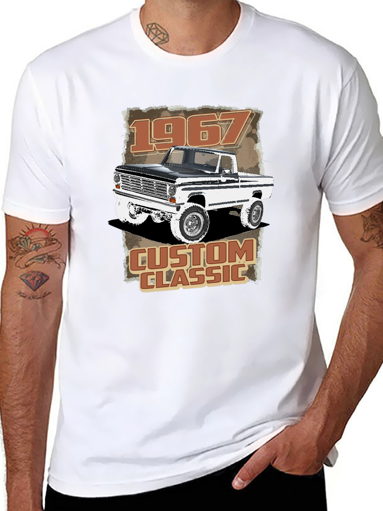 1967 Custom Classic Truck Graphic T-Shirt