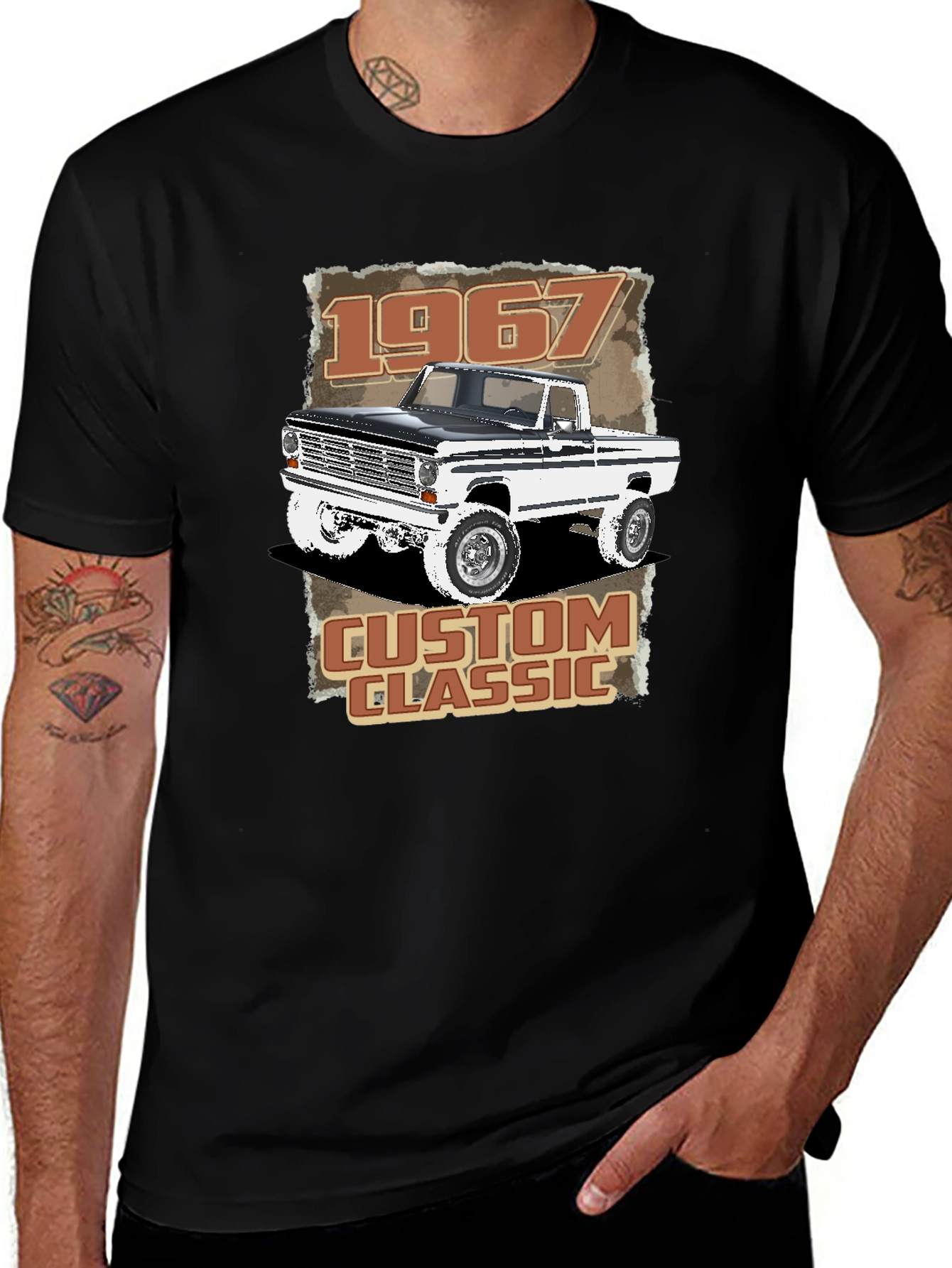 1967 Custom Classic Truck Graphic T-Shirt