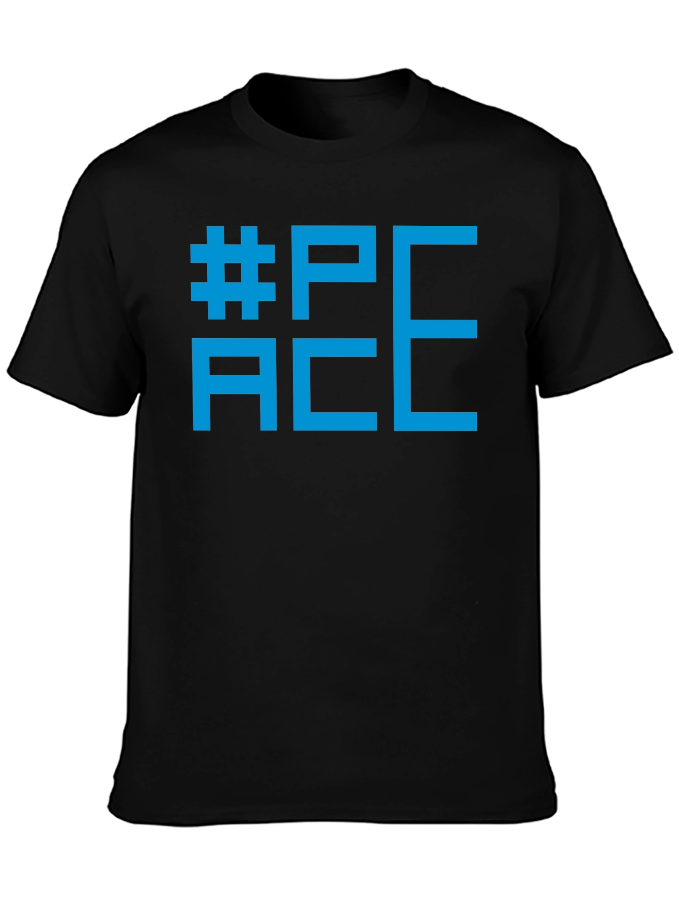 Peace Sign Black Graphic Tee