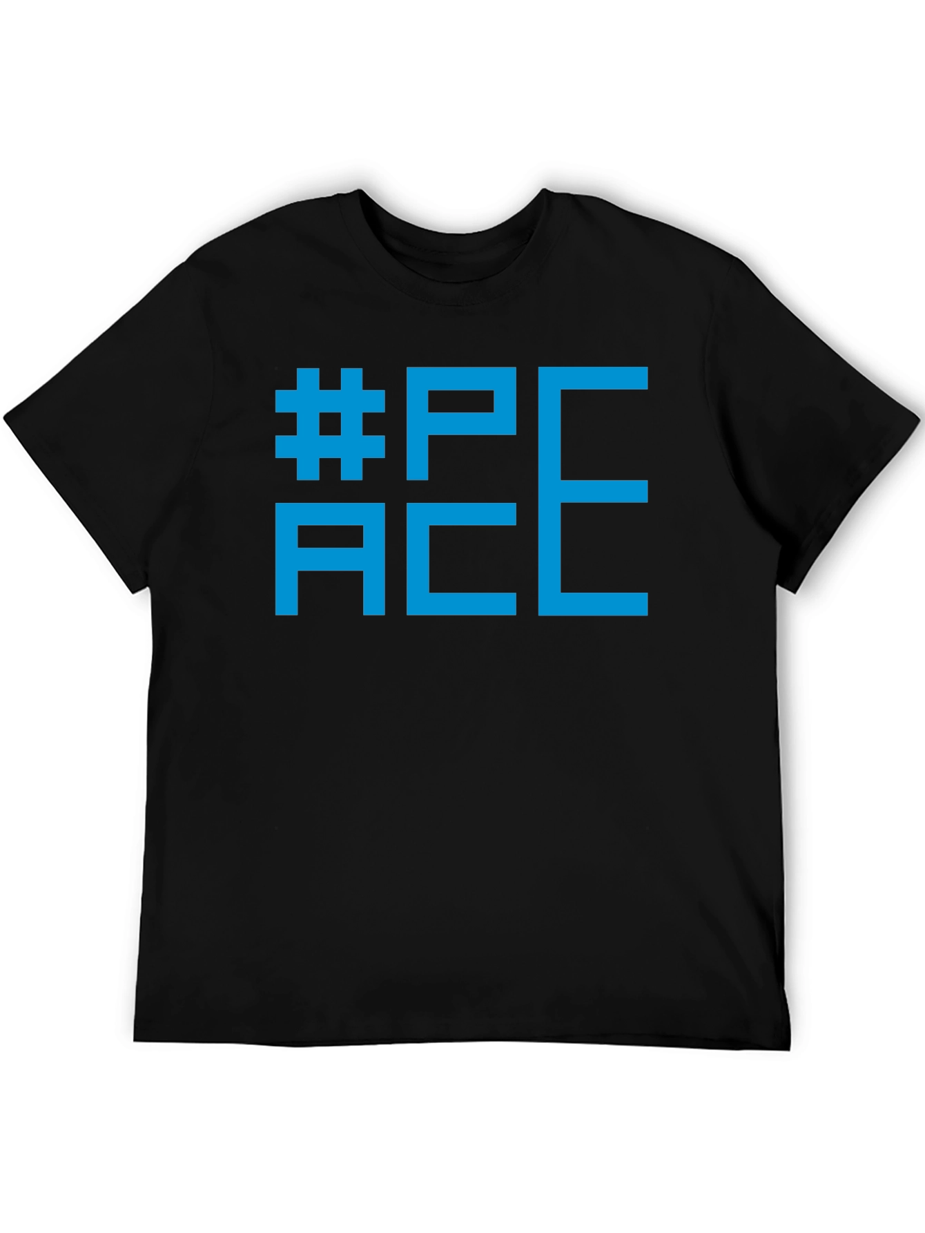 Peace Sign Black Graphic Tee