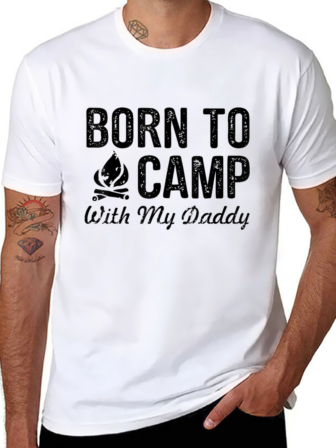 Born to Camp with My Daddy T-Shirt