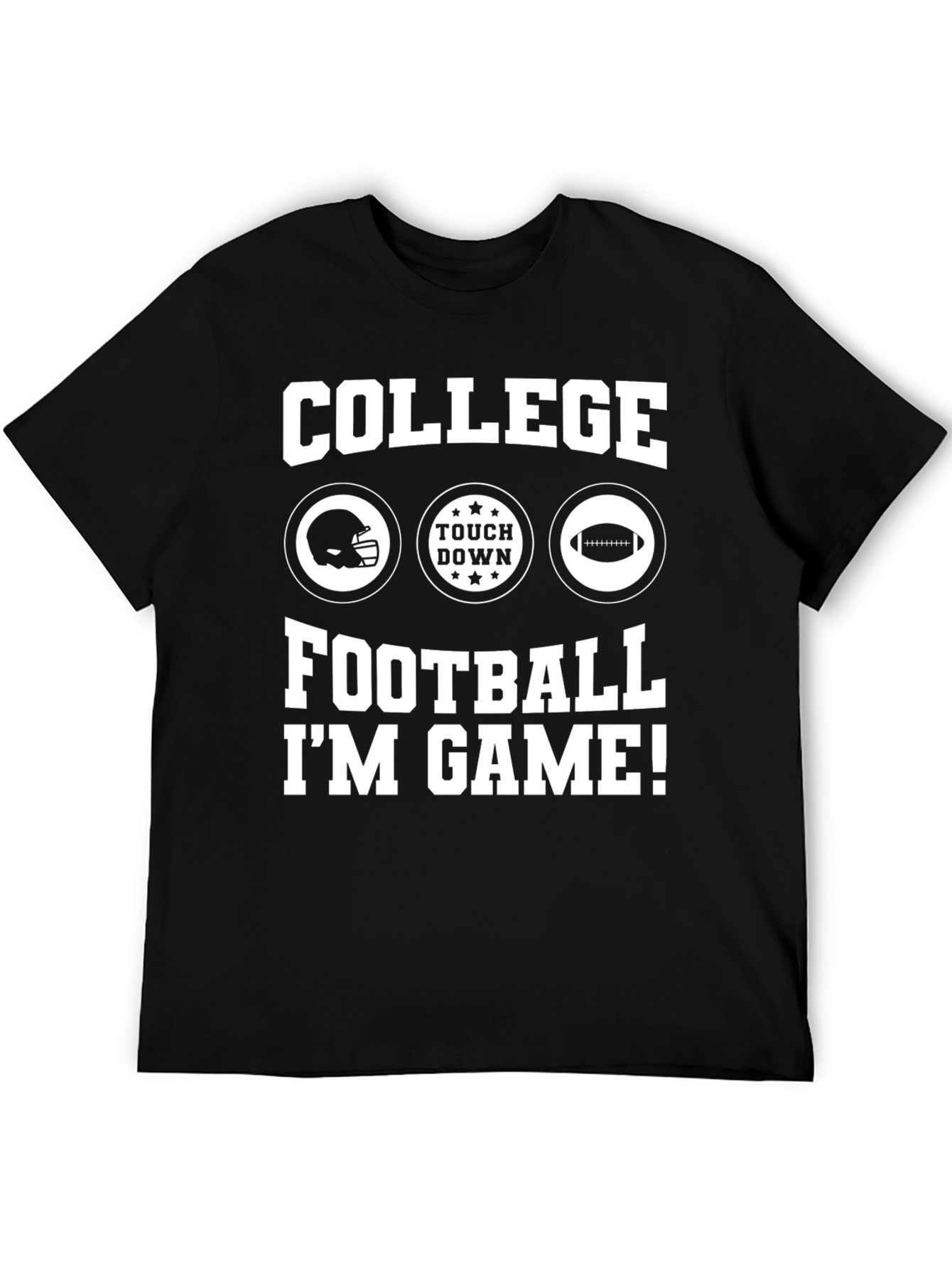 College Football Graphic Tee