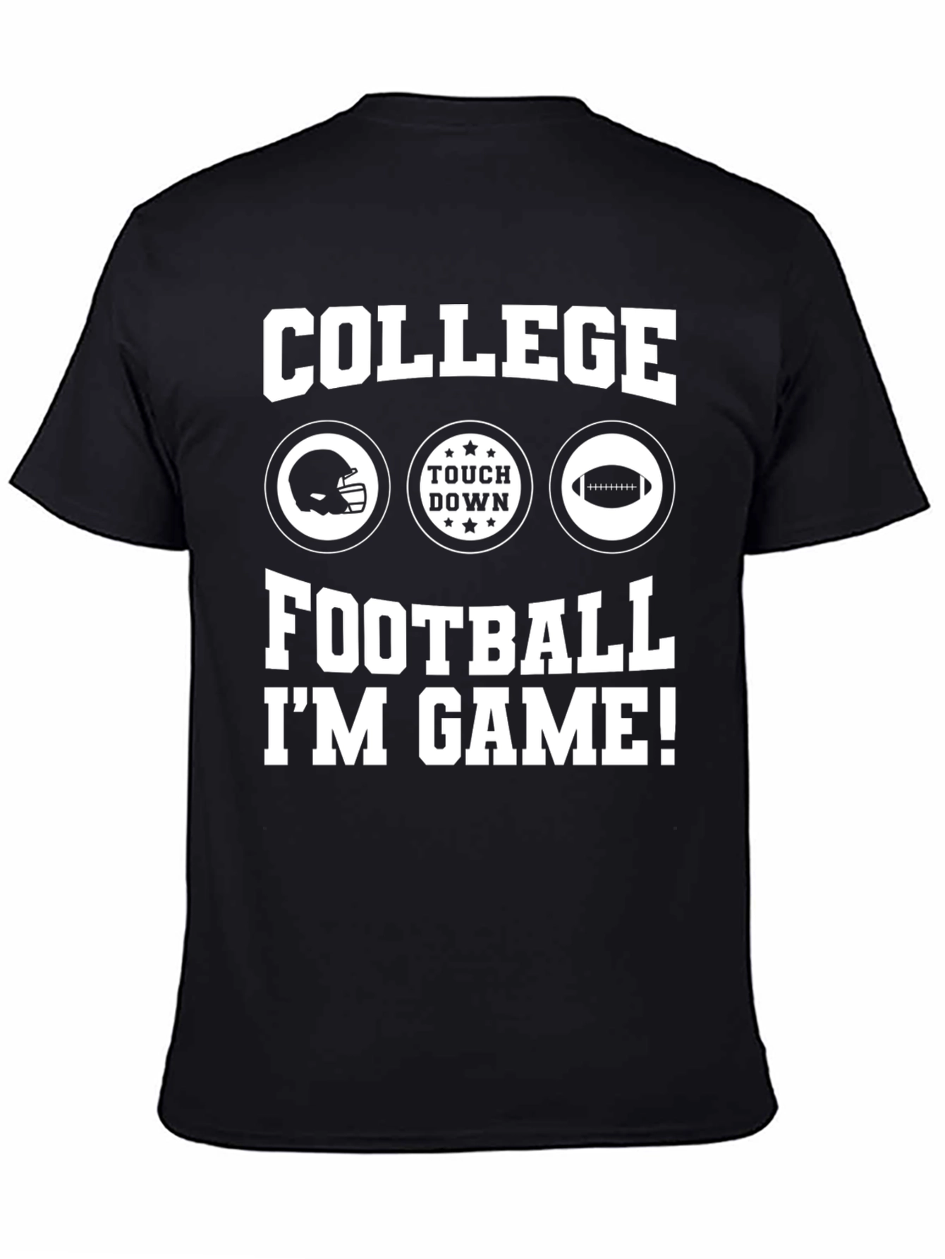 College Football Graphic Tee