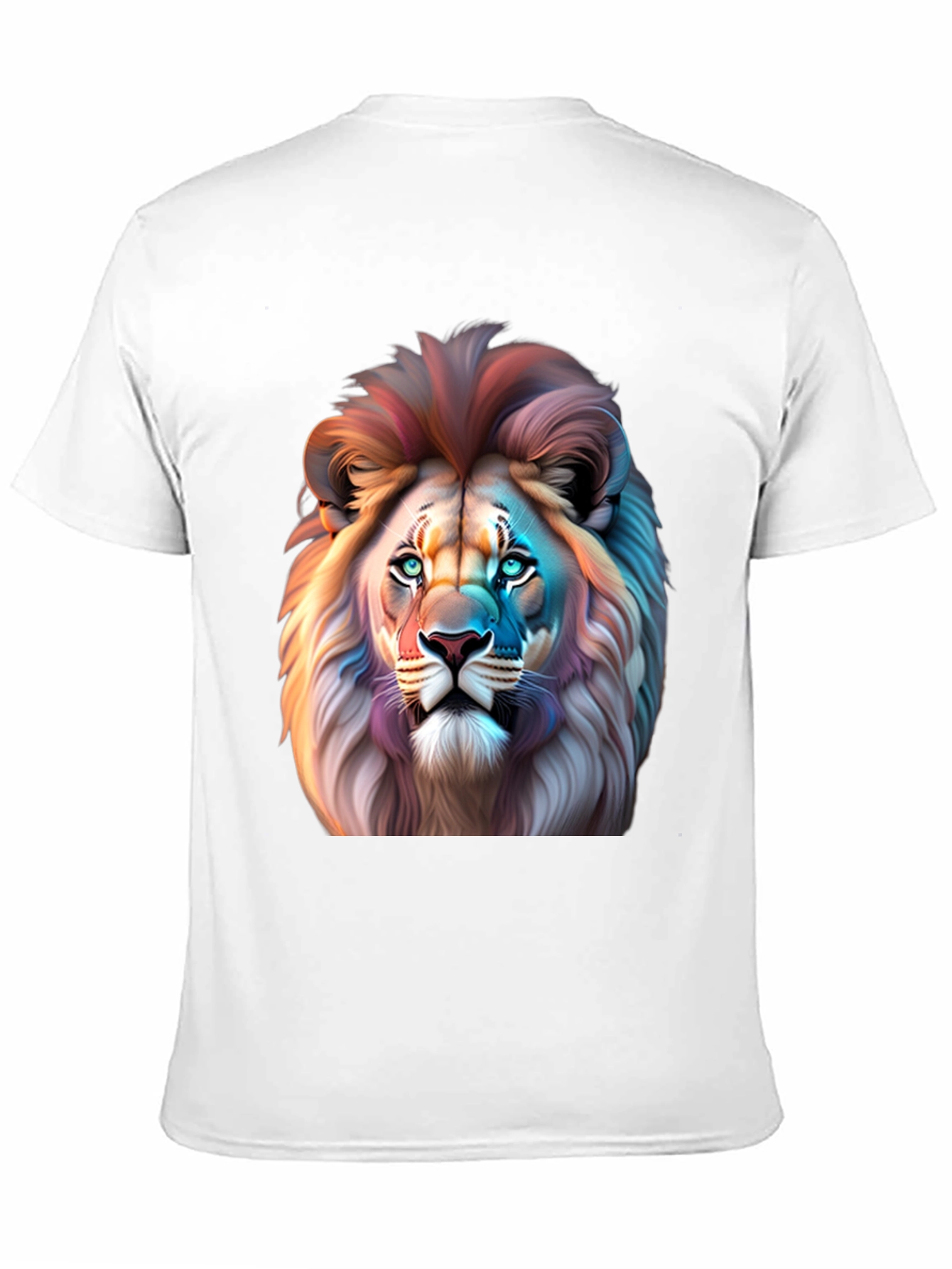 Lion Graphic Print T-Shirt