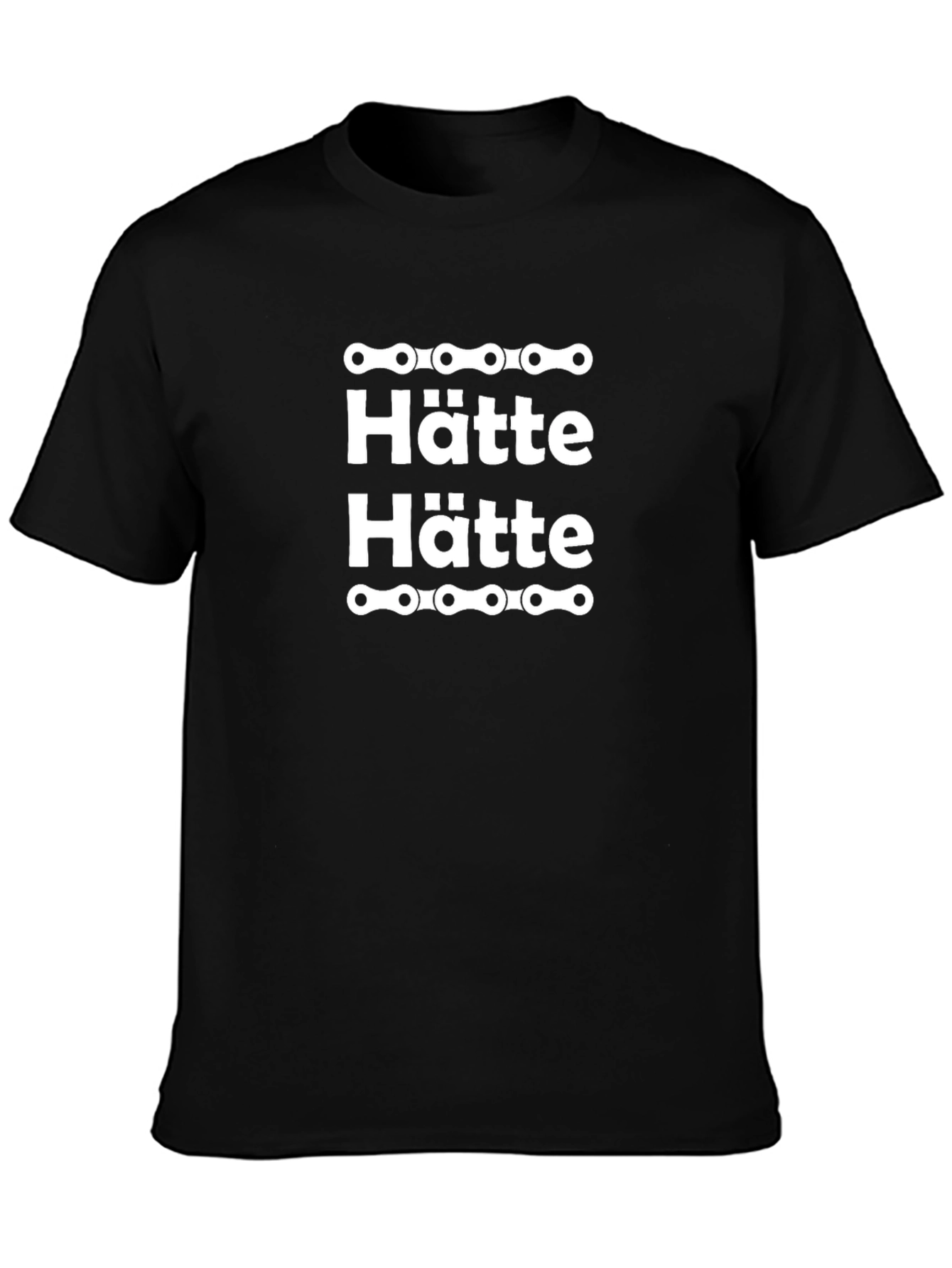 Hätte Hätte Bicycle Chain T-Shirt - Black