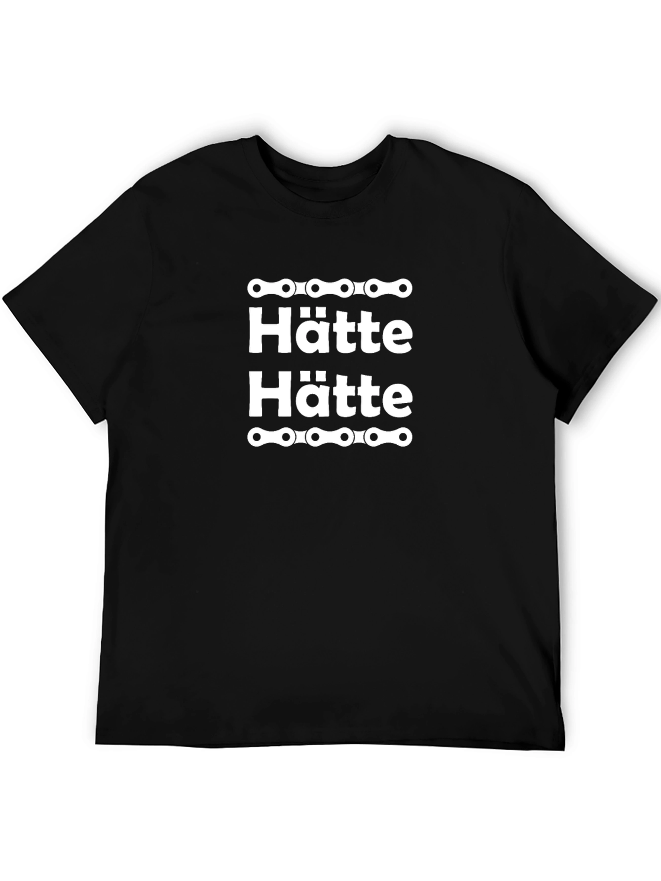 Hätte Hätte Bicycle Chain T-Shirt - Black