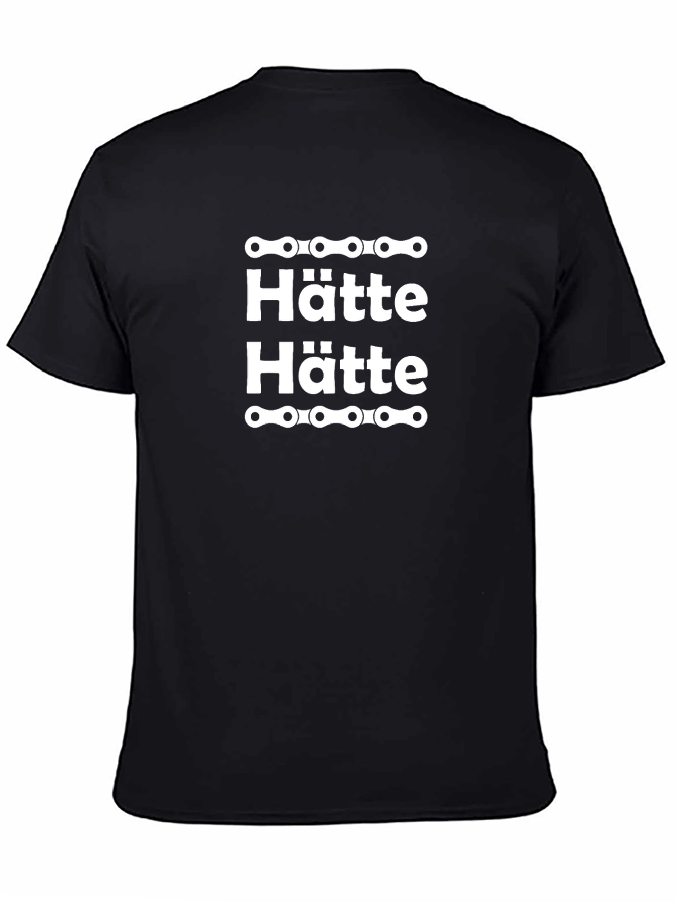 Hätte Hätte Bicycle Chain T-Shirt - Black