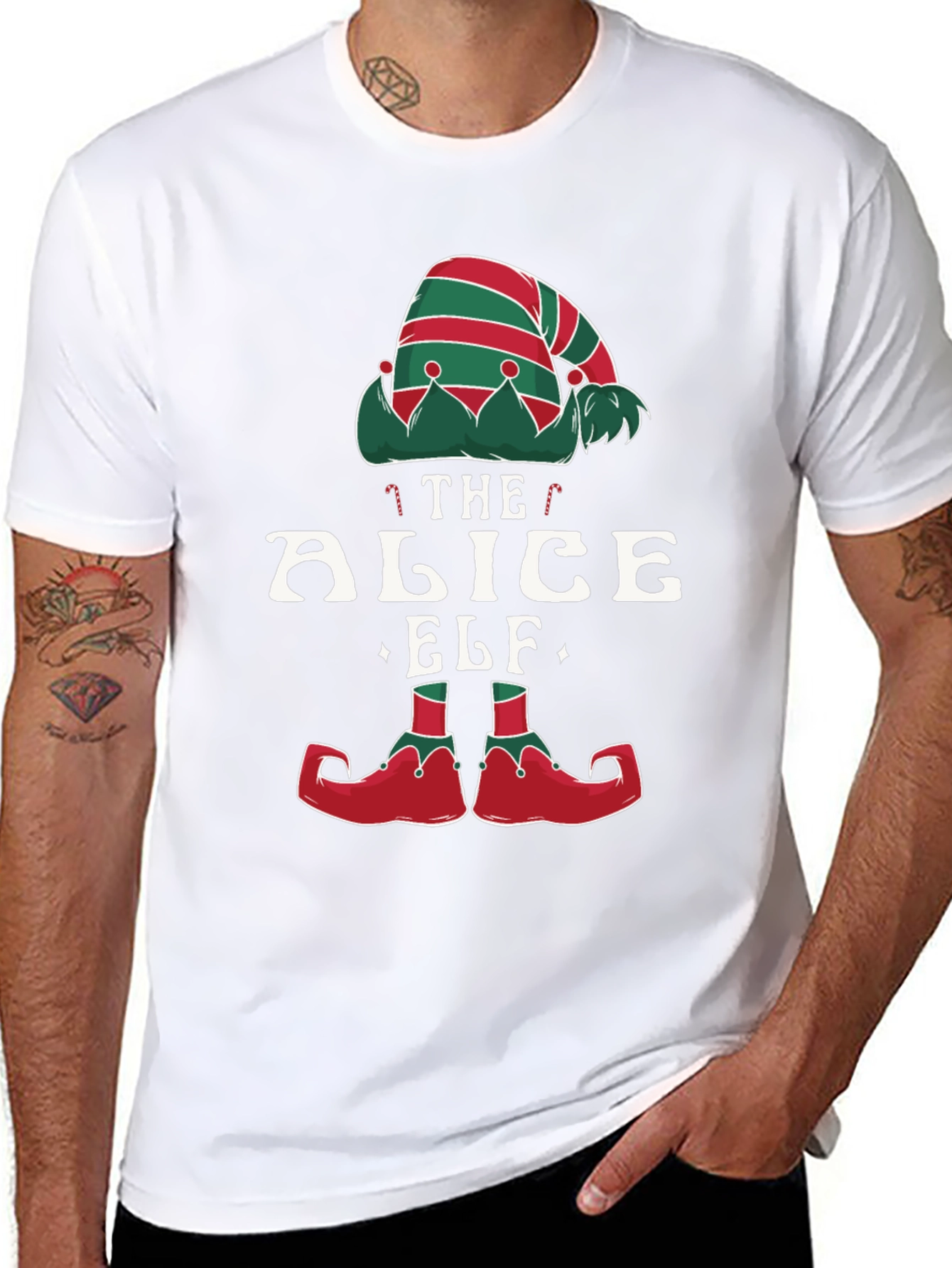 Alice Elf Christmas T-Shirt