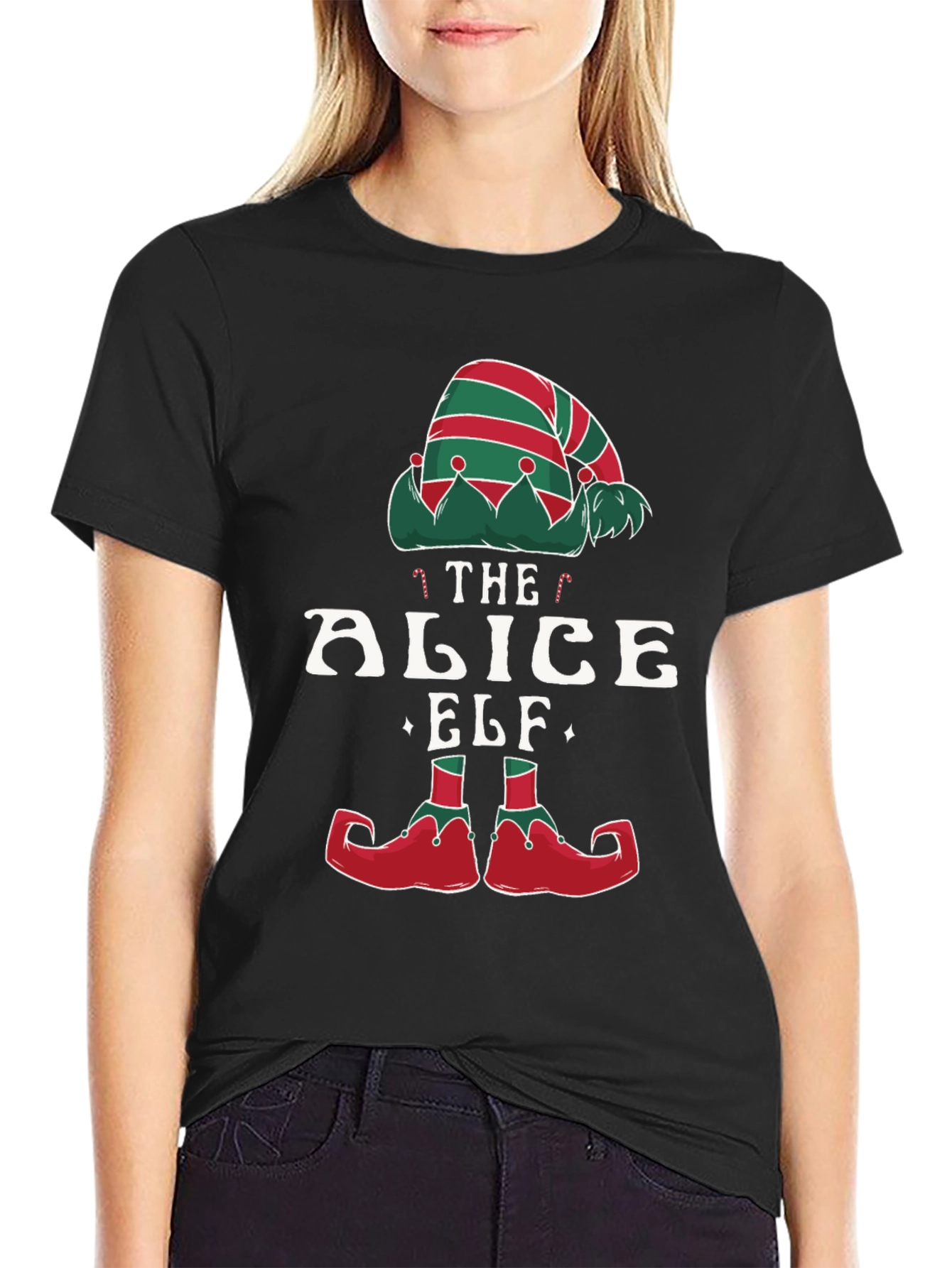 Alice Elf Christmas T-Shirt