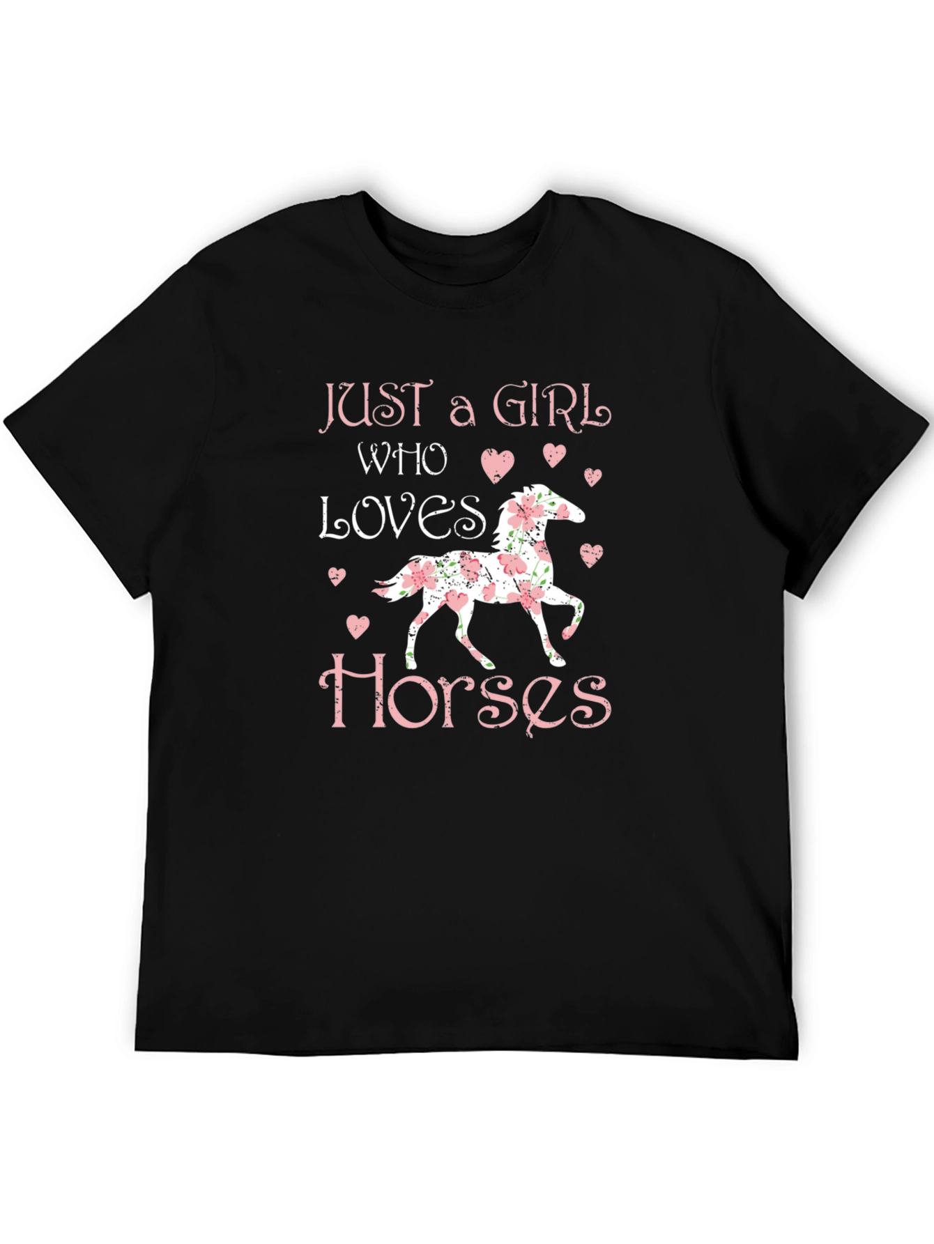 Just A Girl Who Loves Horses T-Shirt